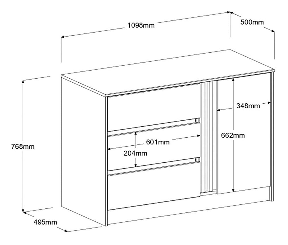 Parisot Schlafzimmer-Set »Escale 29« Set, 3 tlg.