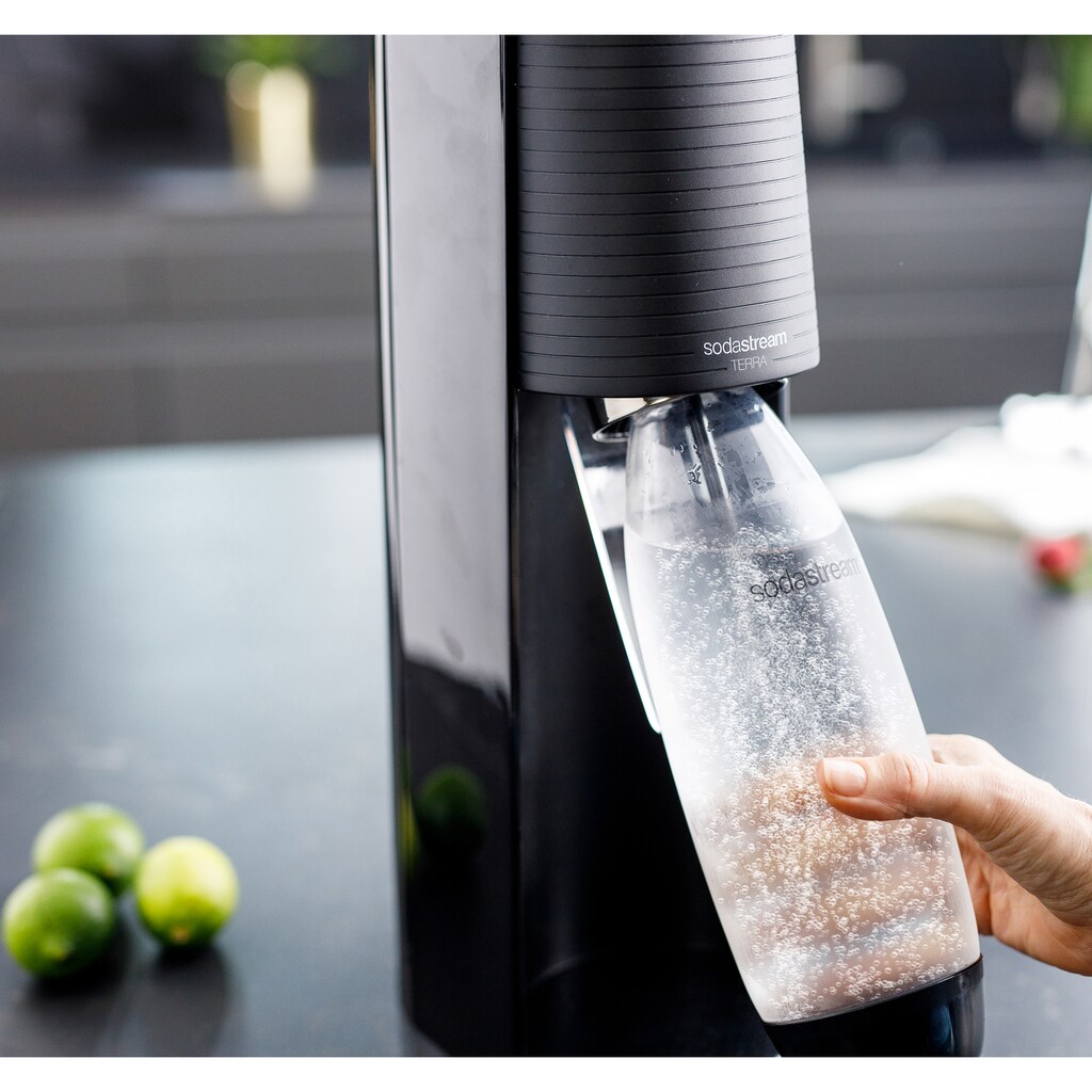 SodaStream Wassersprudler »TERRA Bundle Vorteilspack«, (Set, 7 tlg.)