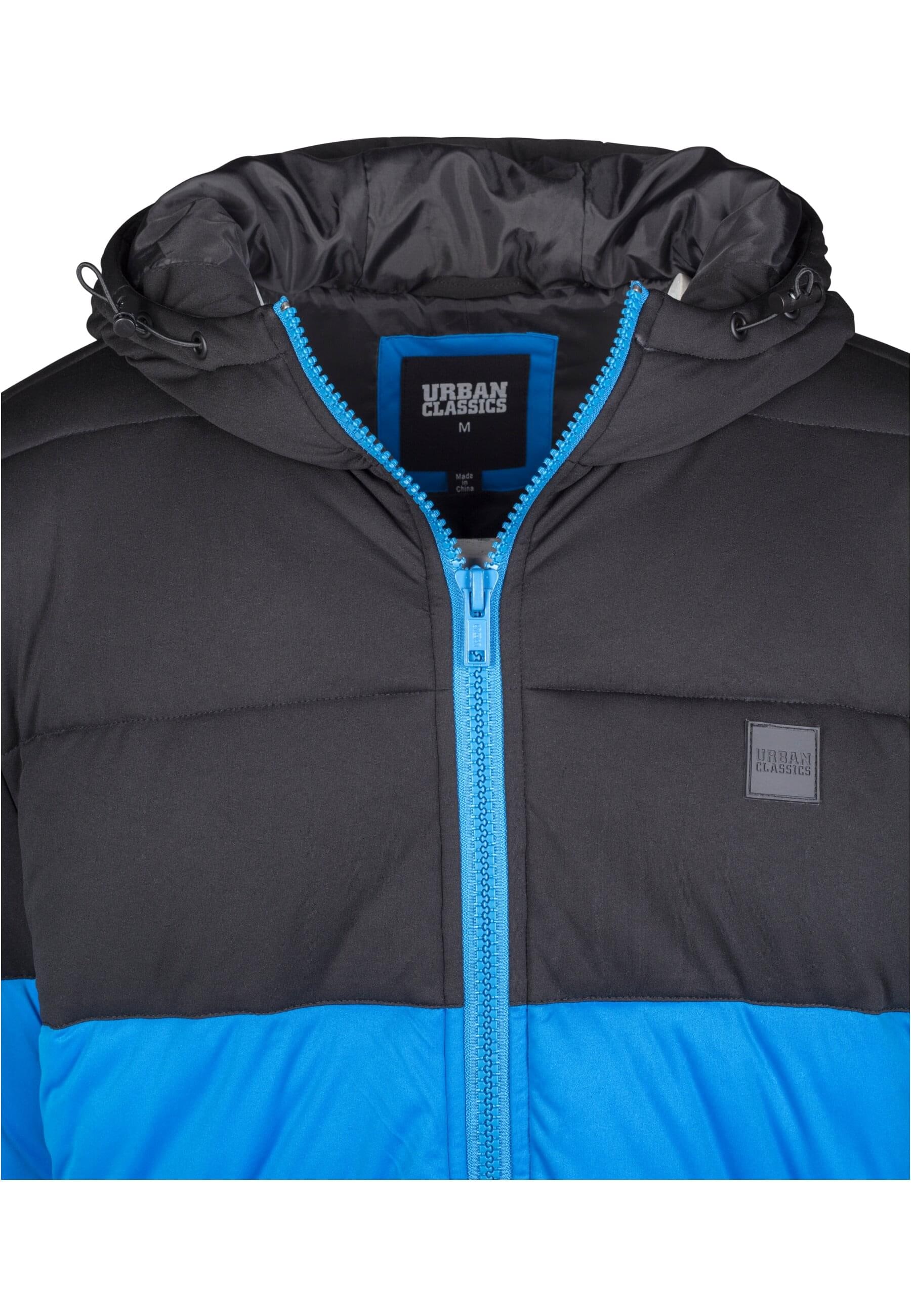 URBAN CLASSICS Winterjacke »Urban Classics Herren Hooded 2-Tone Puffer Jacket«, (1 St.), mit Kapuze