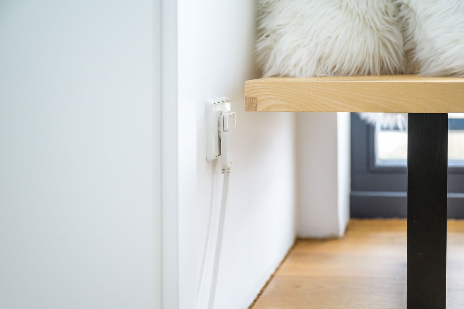 Brennenstuhl Verlängerungskabel »H05VV-F3G1,5 mit Kischu u. Flachstecker« Typ F (Schuko) Typ F (Schuko) 1.000 cm