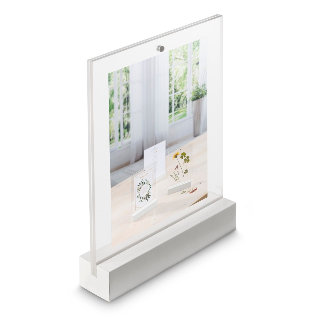 Hama Fotohalter »Fotohalter Acryl, 10 x 15 cm, zum Aufstellen«, für 1 Bilder