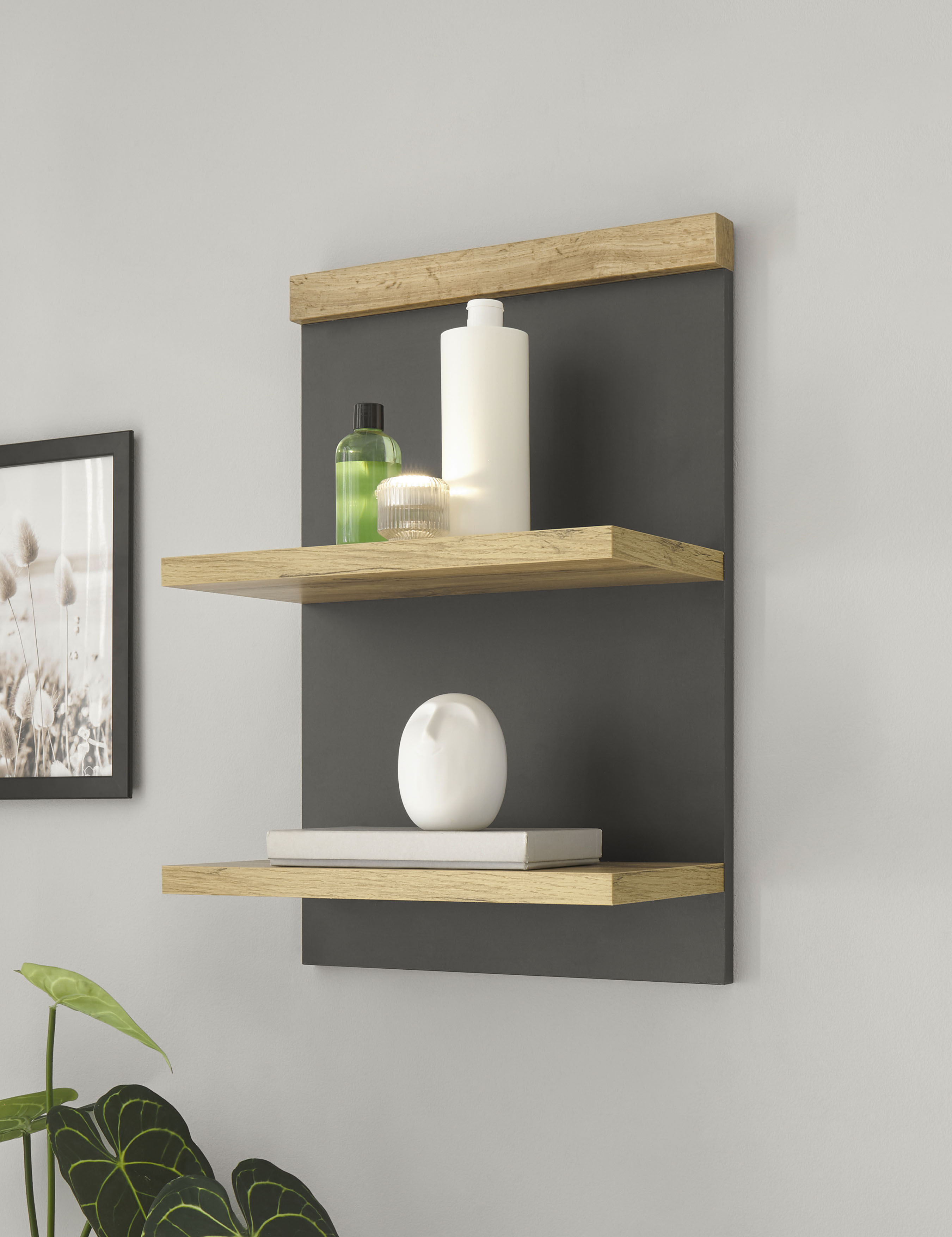 Home affaire Ablageregal "WESTMINSTER, Wandregal im Landhausstil" in 2 Farb günstig online kaufen