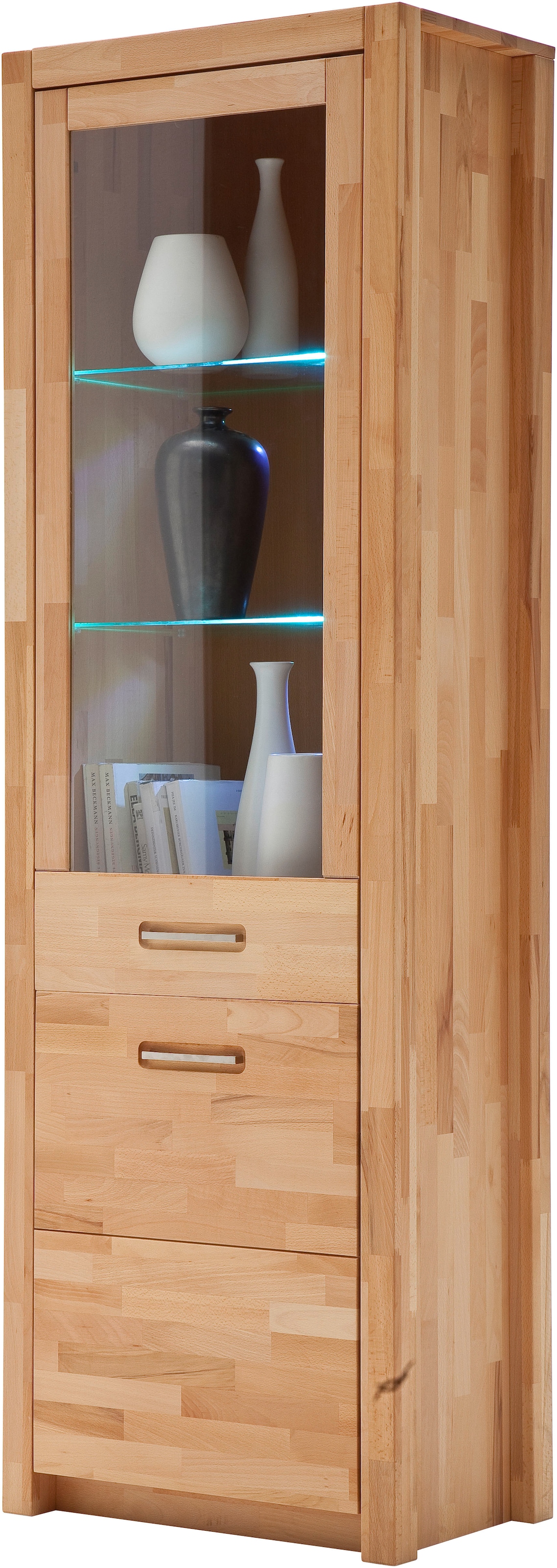 MCA living Vitrine "Fenja Standvitrine, Glasvitrine, Stauraumvitrine, Hochs günstig online kaufen