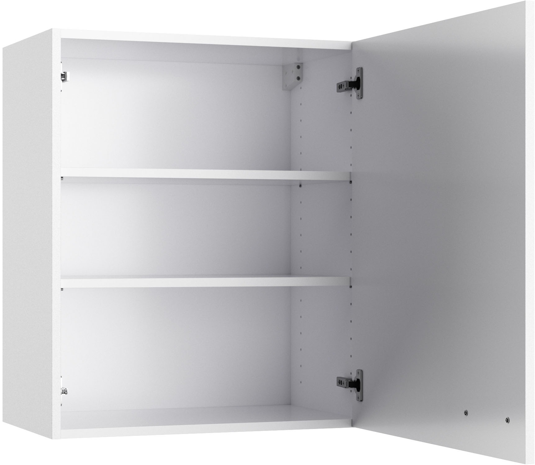KOCHSTATION Hängeschrank »KS-Paula« 60 cm breit, 70 cm hoch, mit 1 Tür, 2 Einlegeböden