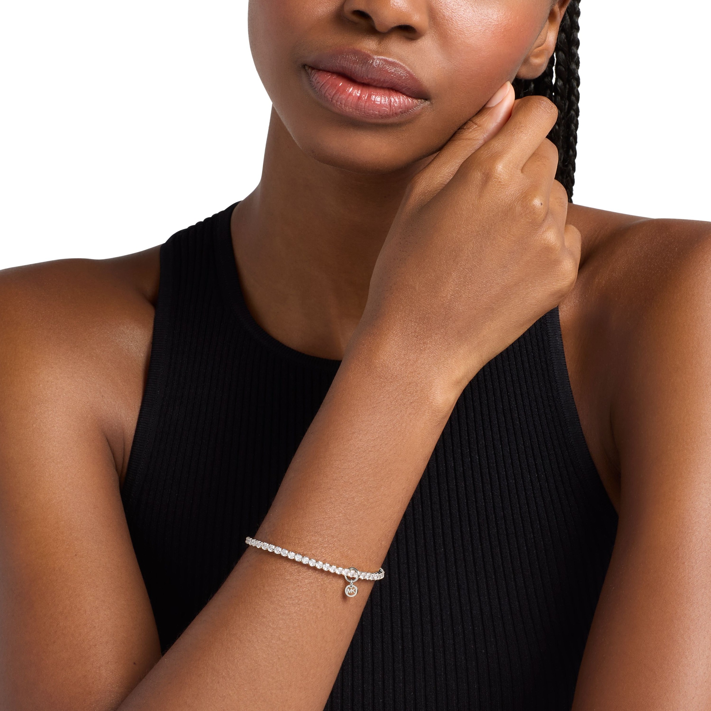 MICHAEL KORS Tennisarmband »Premium« mit Zirkonia (synth.)