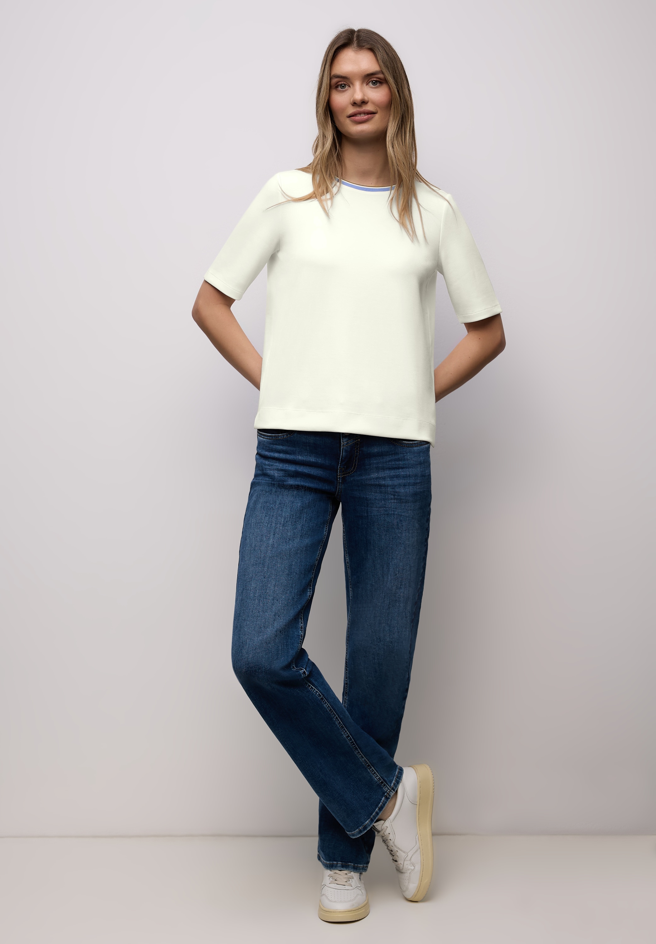 STREET ONE Rundhalsshirt günstig online kaufen