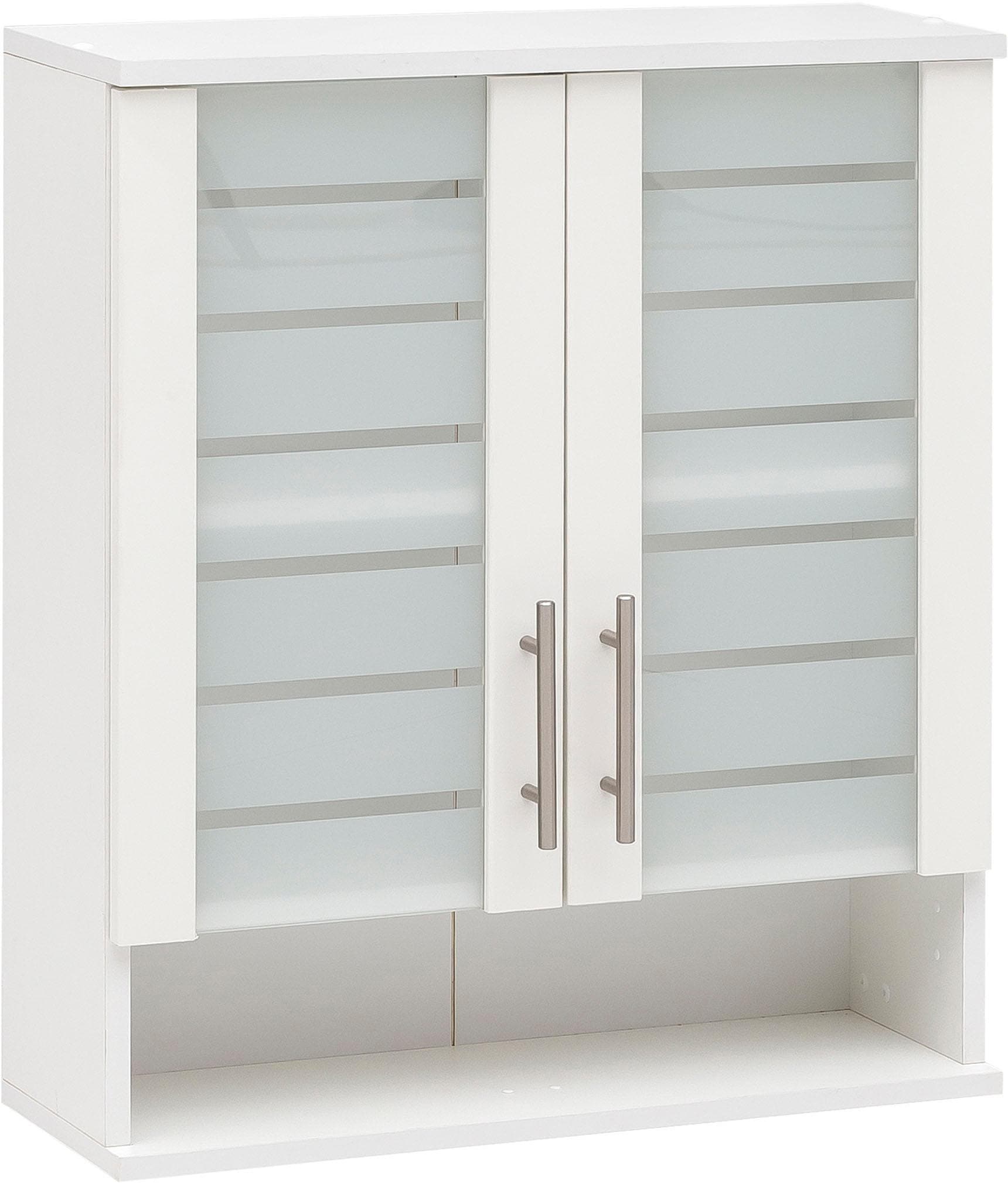 Hängeschrank »Nikosia«, Breite 60 cm, mit Glastüren, hochwertige MDF-Fronten,...