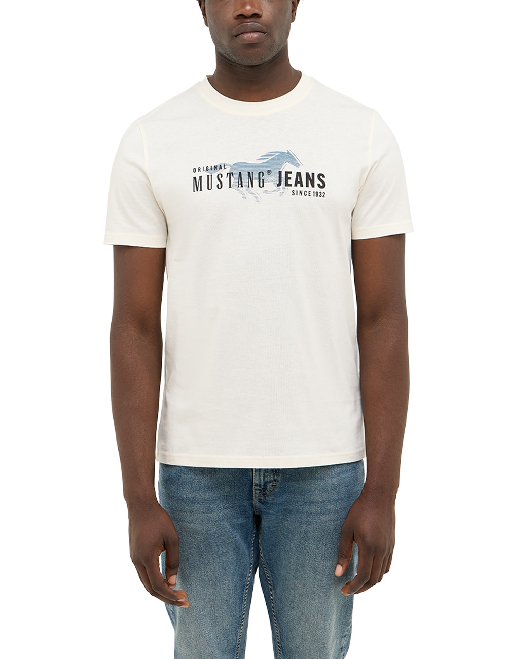 MUSTANG Kurzarmshirt "Herren Style Austin" günstig online kaufen