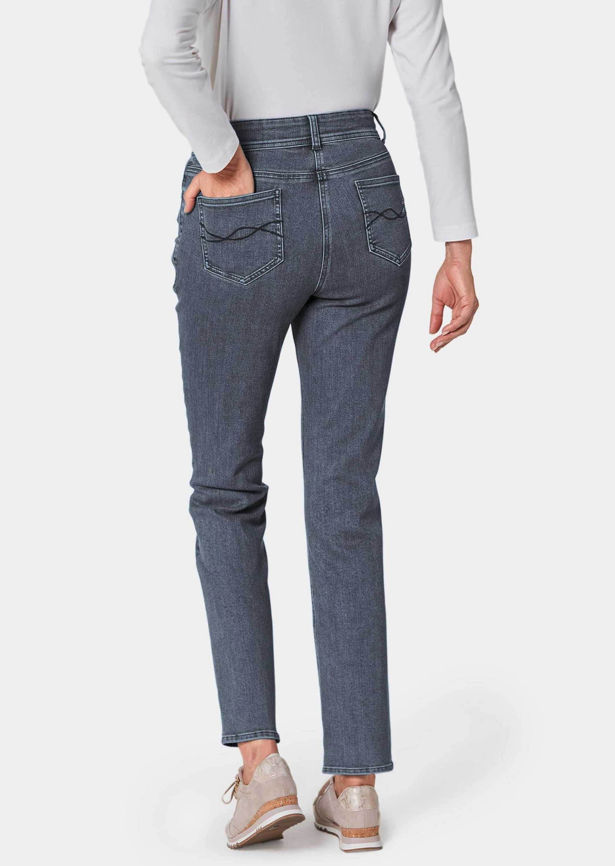 GOLDNER Regular-fit-Jeans »Hose mit Bauchweg-Effekt Superbequeme Hose mit Bauchweg-Effekt«