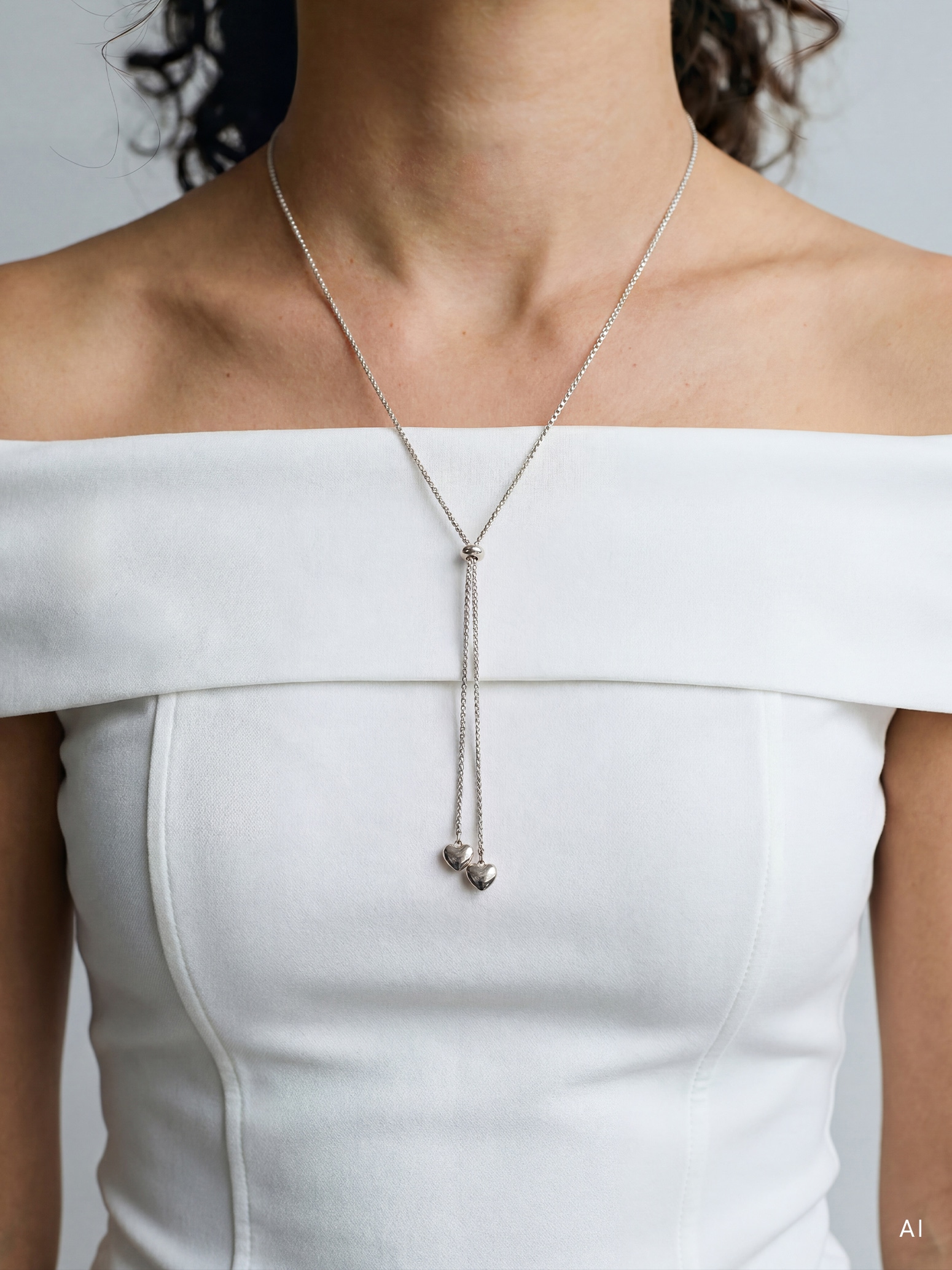 Tamaris Lange Kette »Schmuck Geschenk Edelstahl Halskette Tiny Steel Heart, Herz«