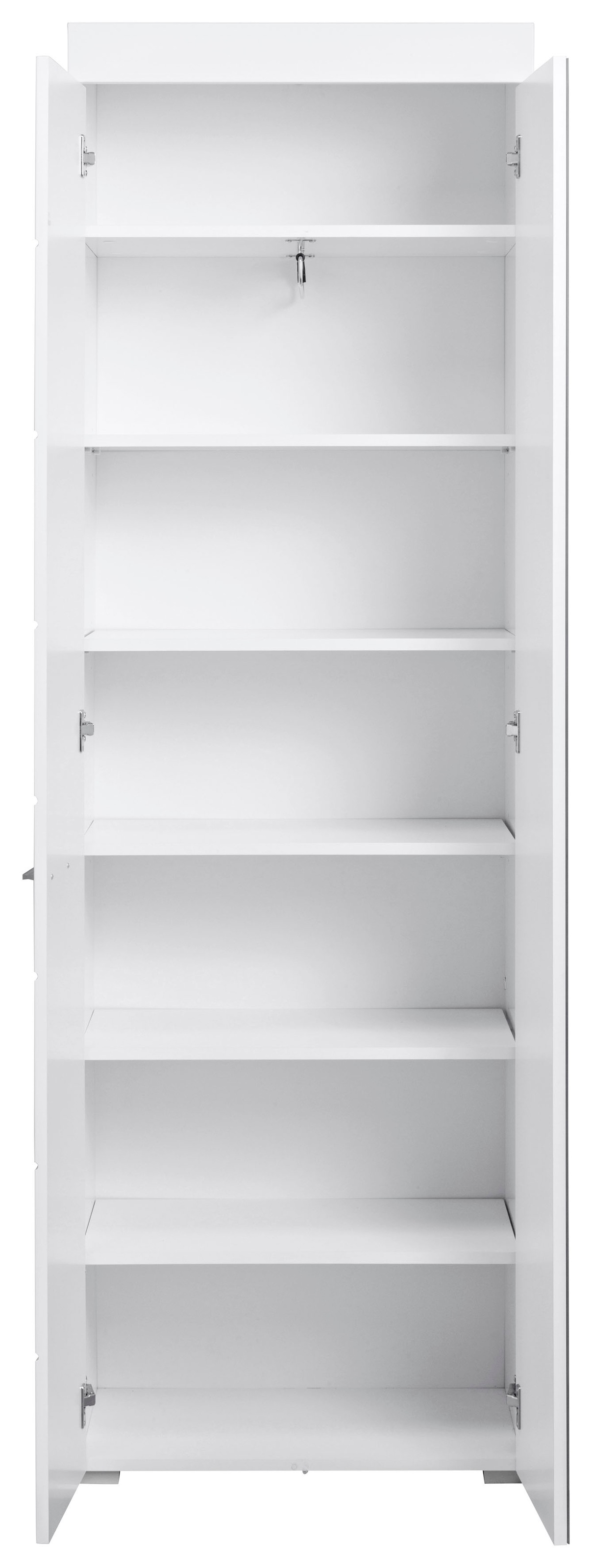 Home affaire Garderobenschrank »Avena« Flurschrank mit Spiegeltür -  (B/T/H) 80/12/72 cm