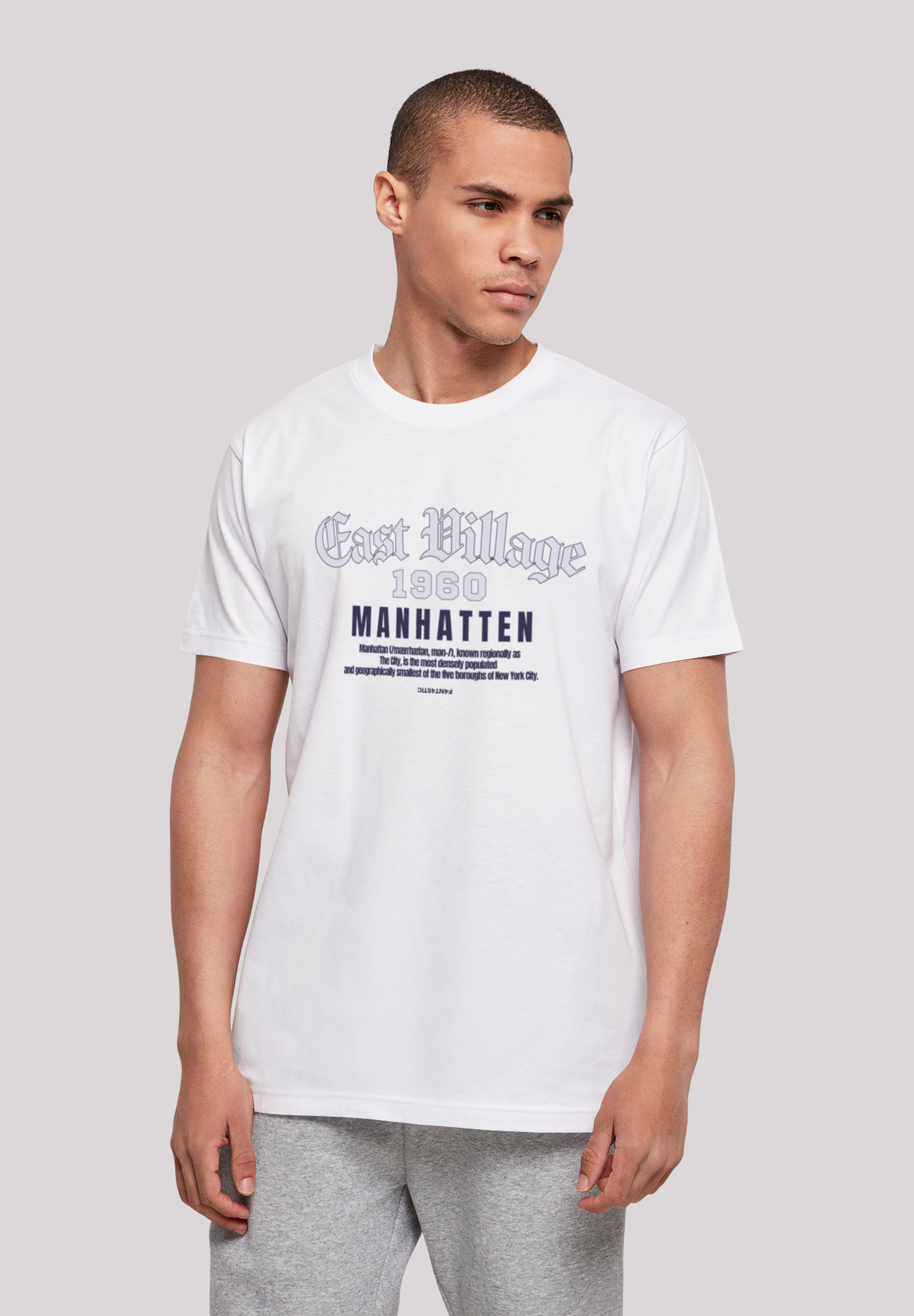 F4NT4STIC T-Shirt "East Village Manhatten TEE UNISEX", Print günstig online kaufen