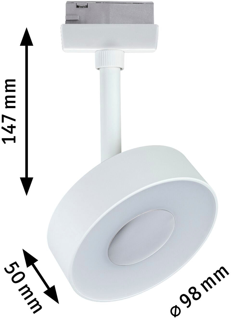 Paulmann Schienensystem-Leuchten »URail Spot Circle 2-Step-White 5W 230V«