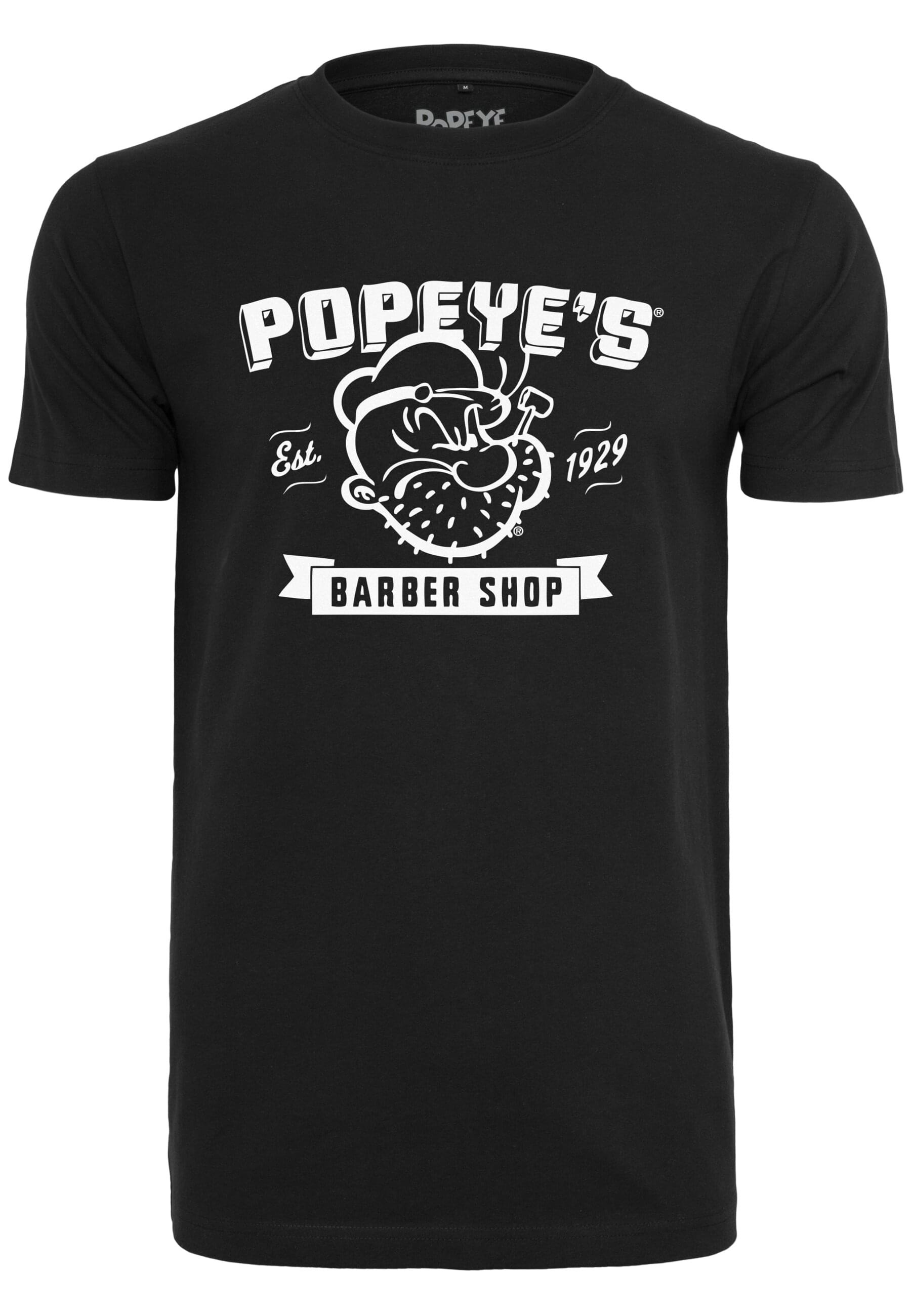 Merchcode T-Shirt "Merchcode Herren Popeye Barber Shop Tee" günstig online kaufen