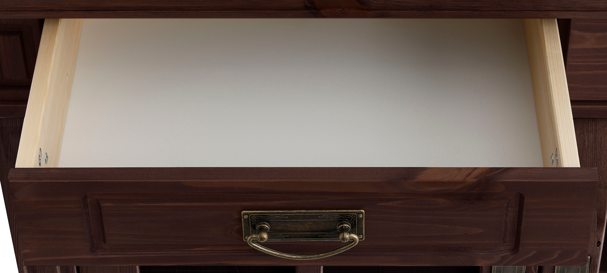 Home affaire Highboard »Vinales«, Vitrine, Breite 112 cm