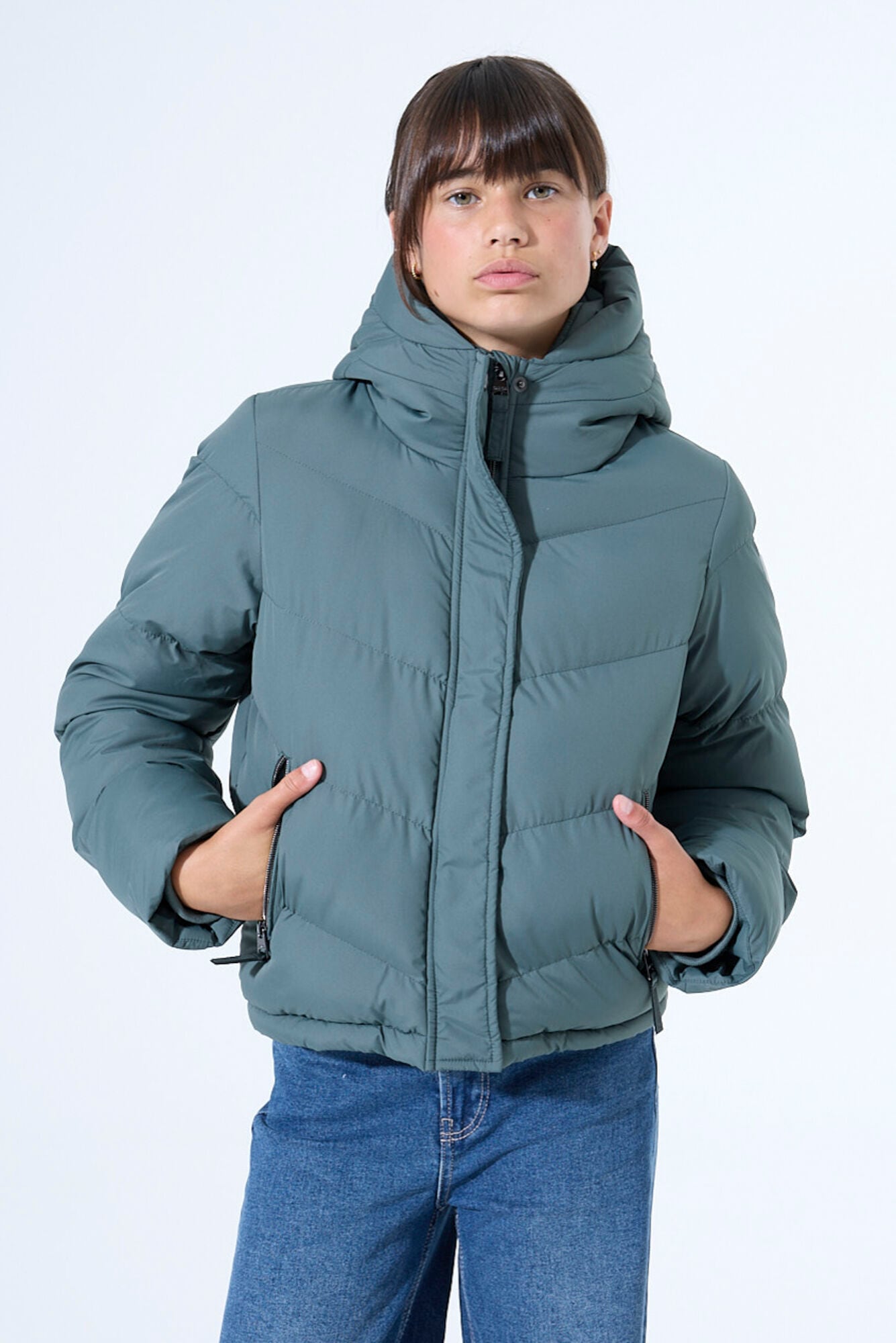 Garcia Steppjacke mit Kapuze for GIRLS