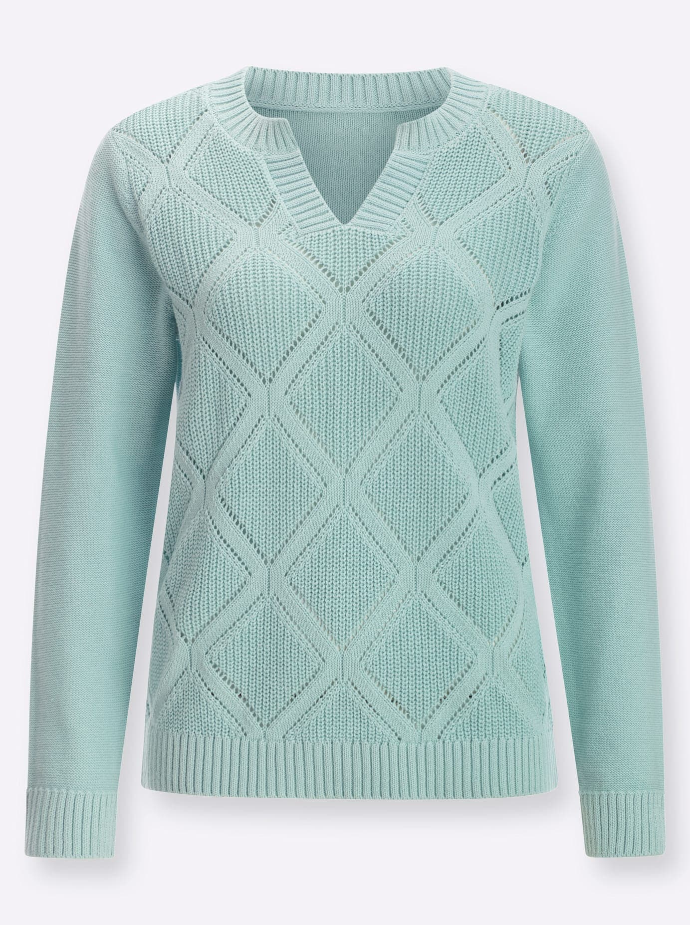 Classic Basics Ajourpullover »Langarm-Pullover«