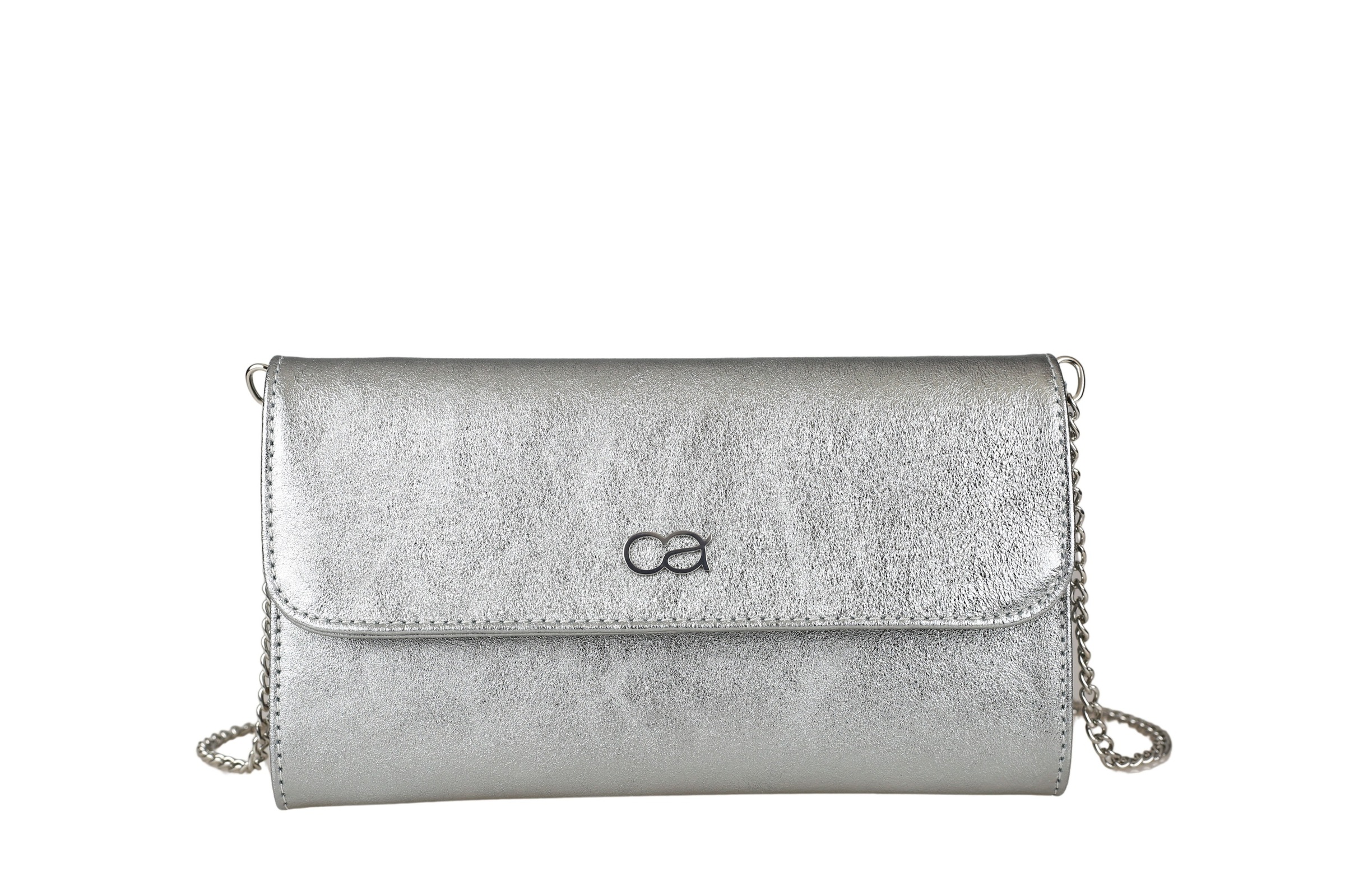 COLLEZIONE ALESSANDRO Clutch »Eleganz«, aus Leder, mit separaten Fächern