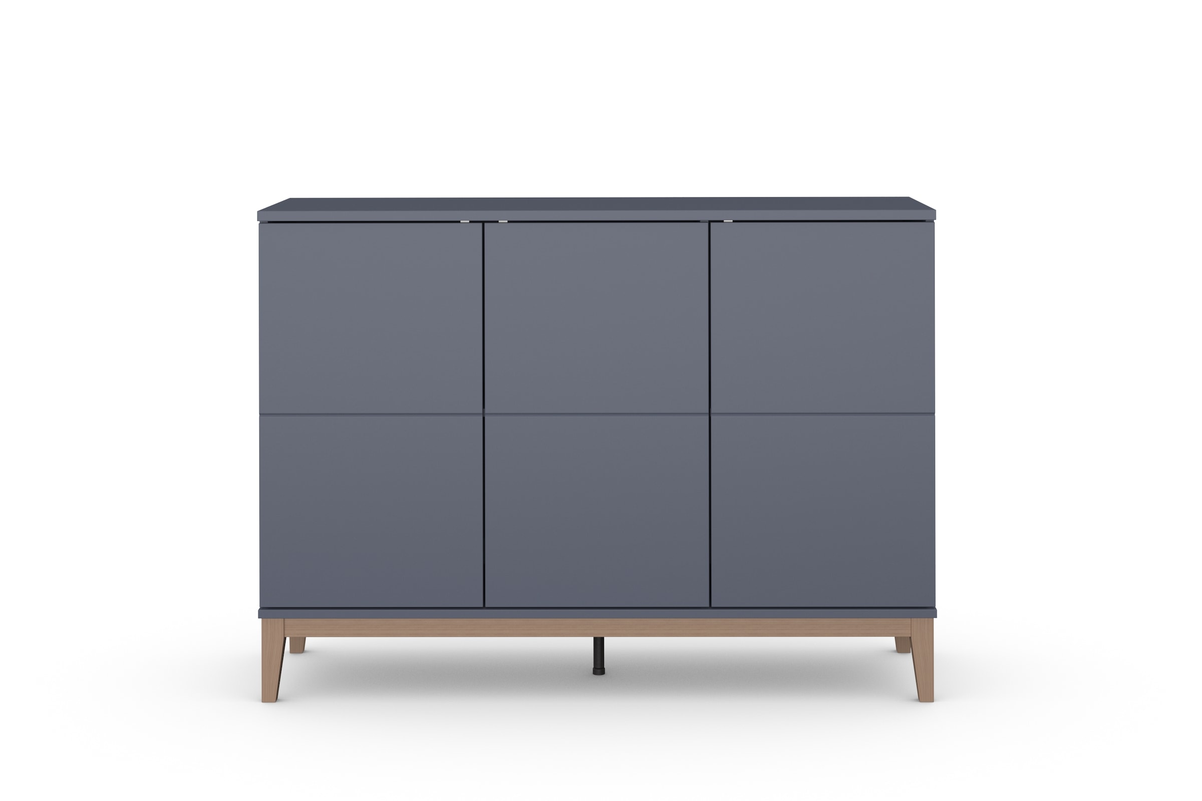 OTTO home Sideboard "Maryd" 1 Stk. tlg. Kommode, Untergestell in Holzoptik, günstig online kaufen