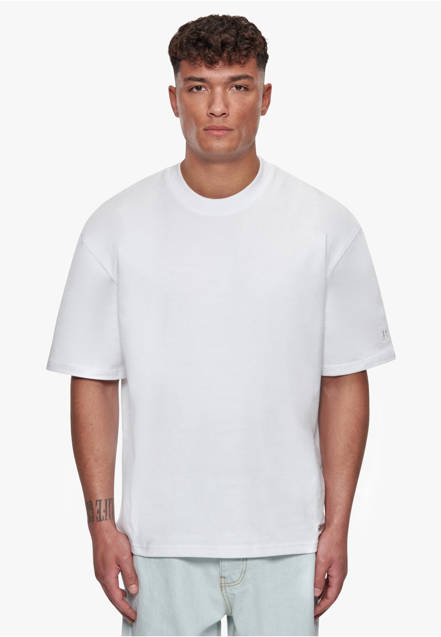 Dropsize T-Shirt »Dropsize Herren Dropsize Super Heavy Blank T-Shirt«, (1 tlg.)