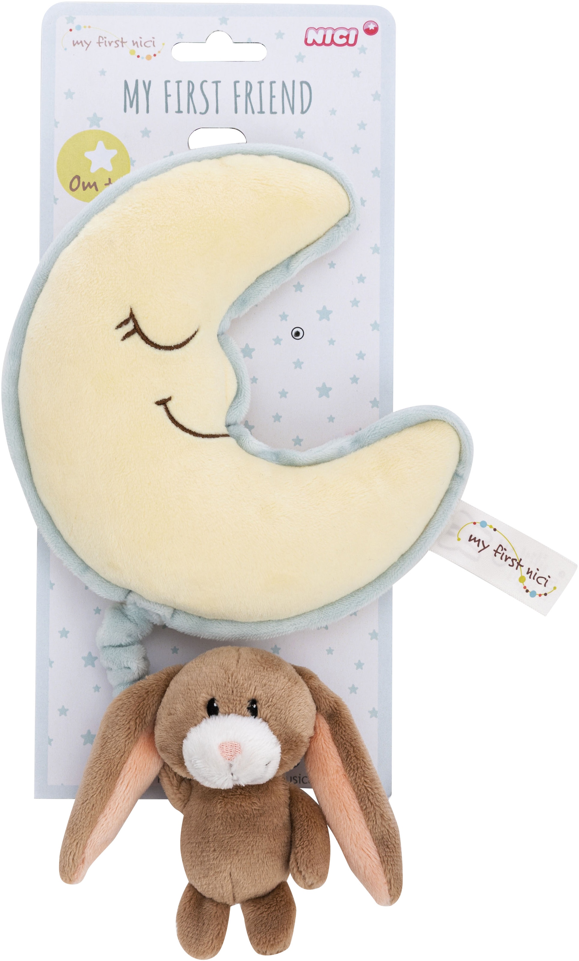 Nici Spieluhr »My First NICI Mond mit Hase Lopino, 9 cm«