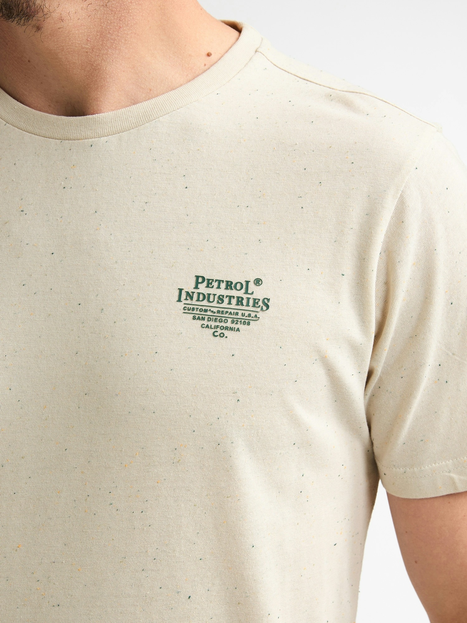 Petrol Industries T-Shirt »Men T-Shirt Claic Print« mit Logo Schriftzug