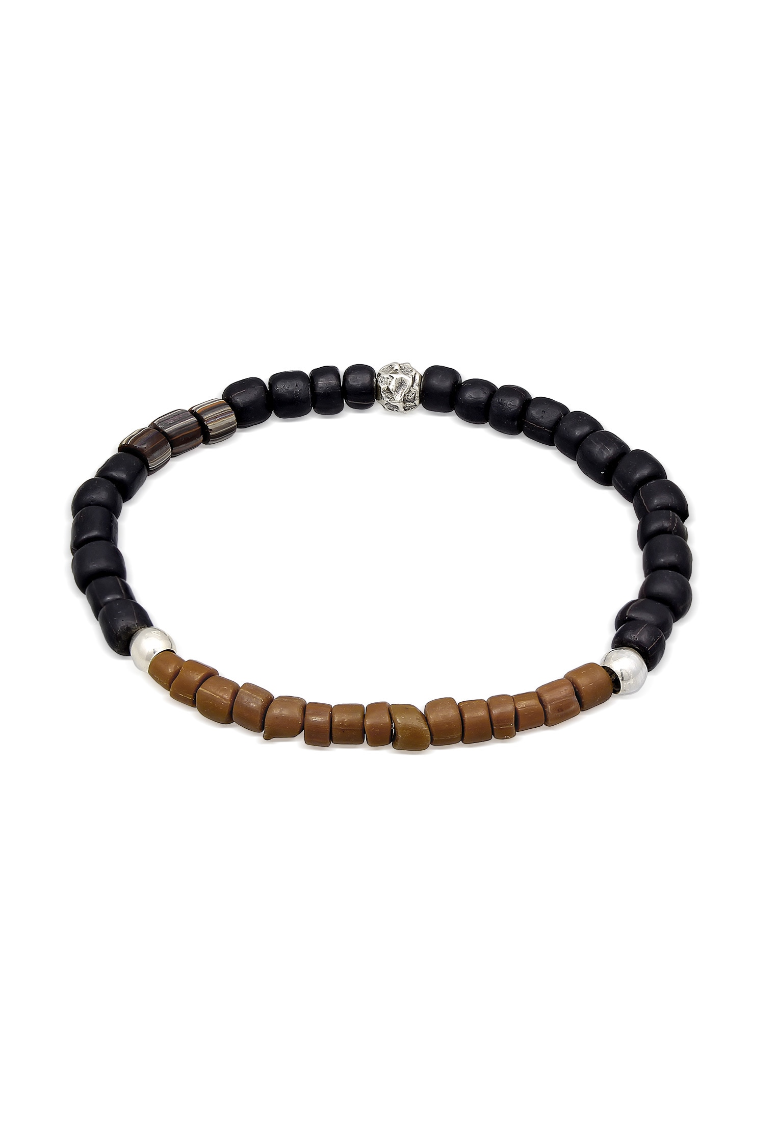 925 Beads Armband ▷ BAUR Kuzzoi | »Glas Silber« kaufen