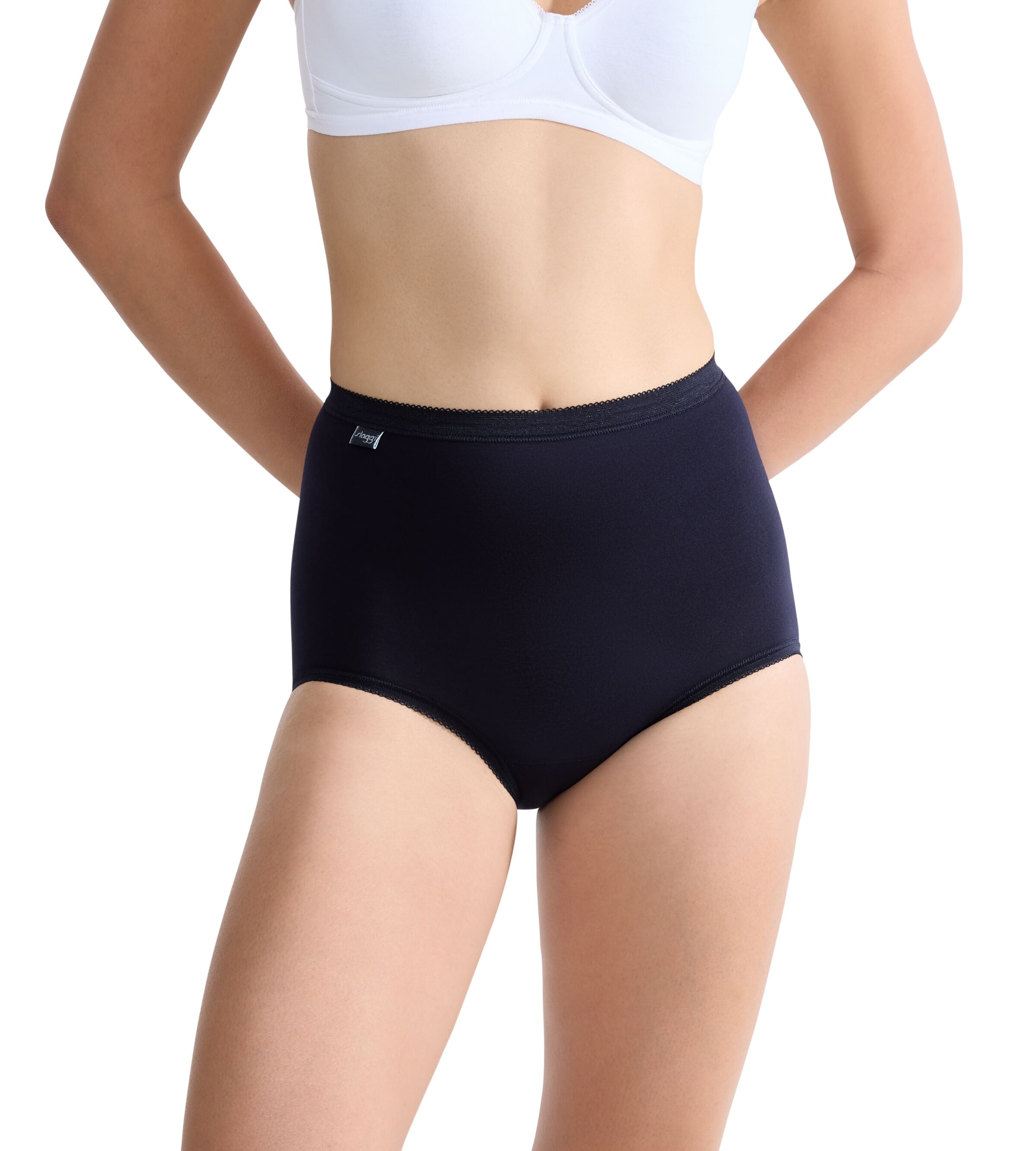 sloggi Slip »Basic+ Maxi C3P«, (3er Pack), perfekter Sitz