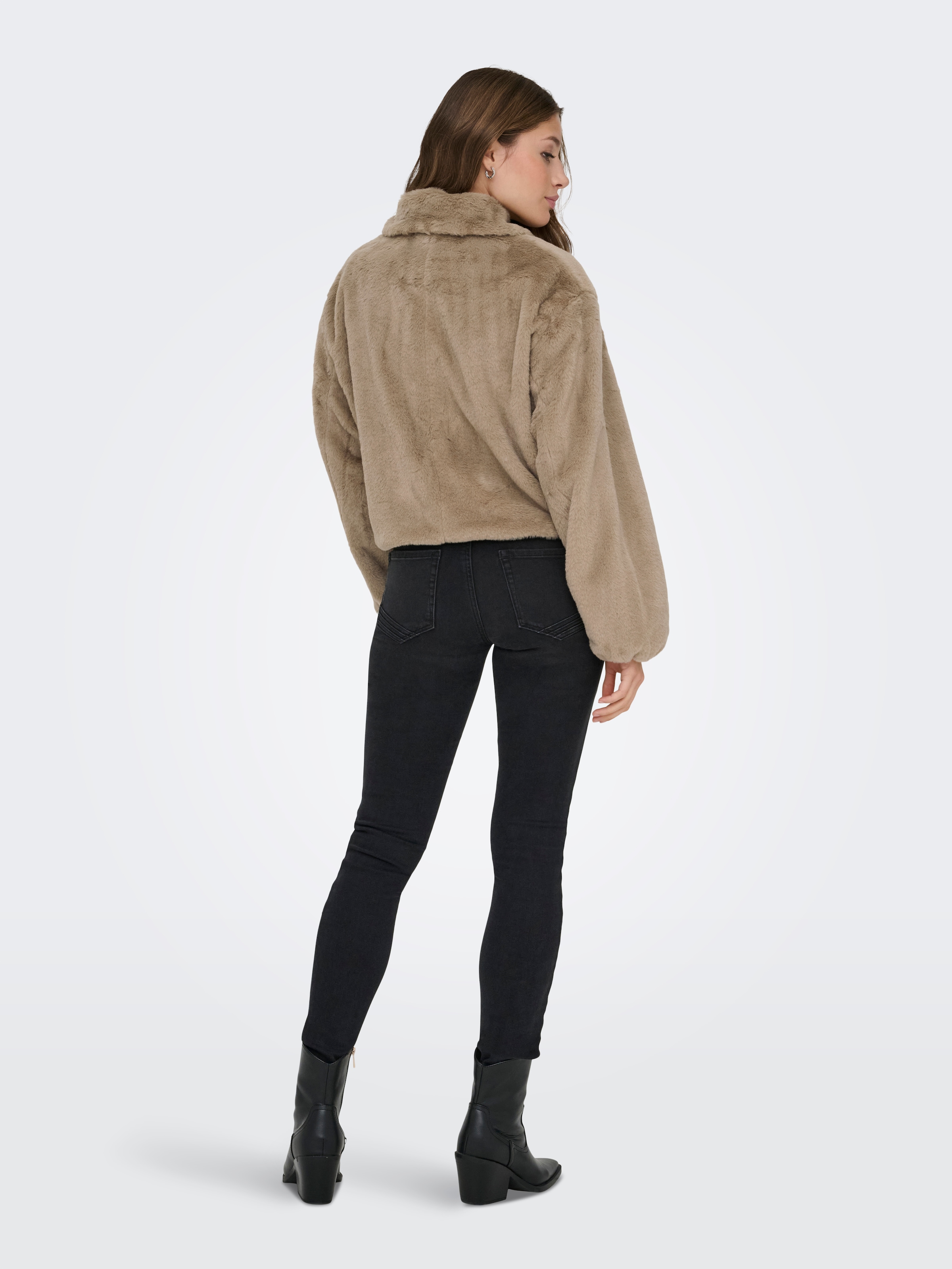 ONLY Plüschjacke »ONLDANA LIFE FAUX FUR JACKET CC OTW« ohne Kapuze