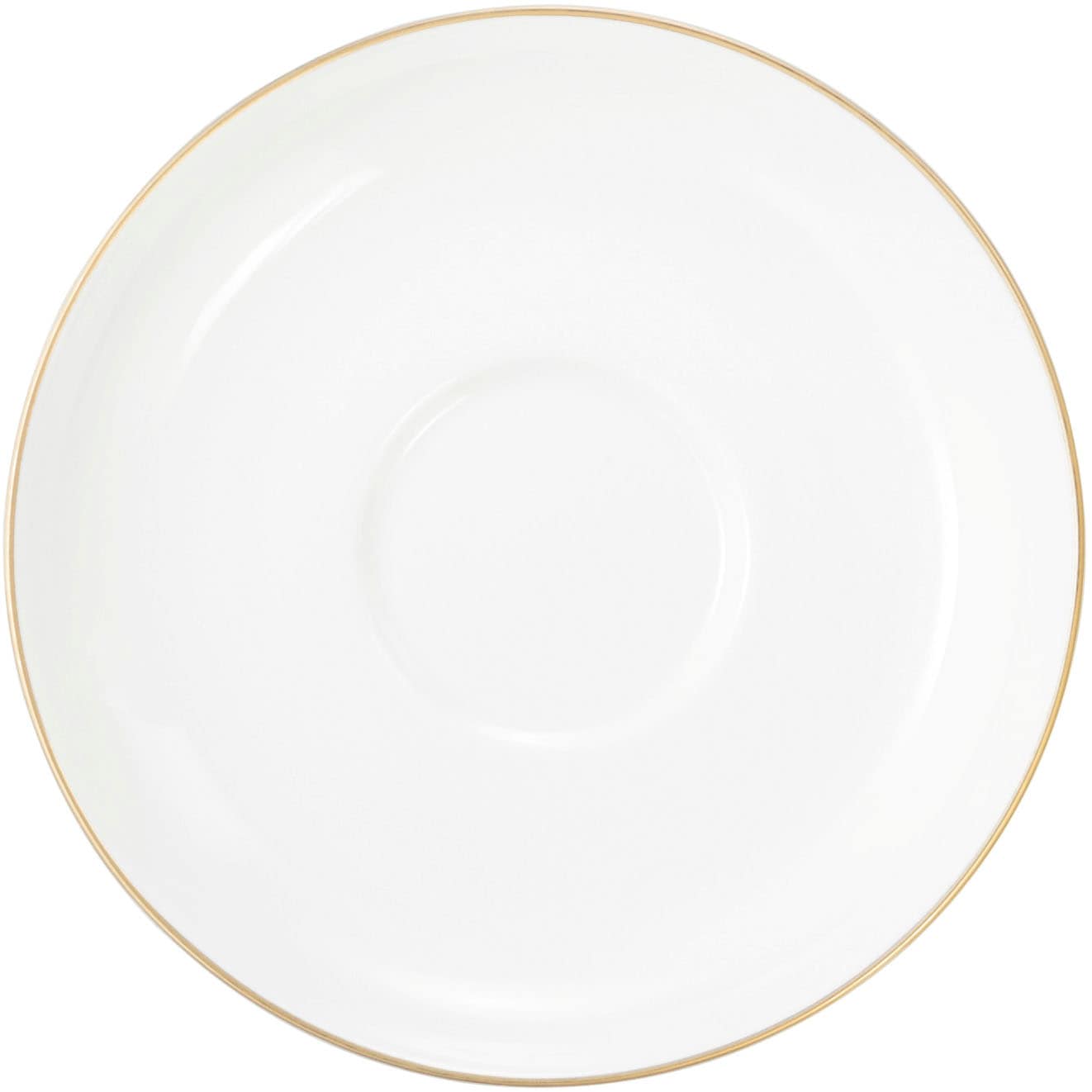 Seltmann Weiden Untertasse "Liberty - Goldrand" Teeuntertasse 13 cm