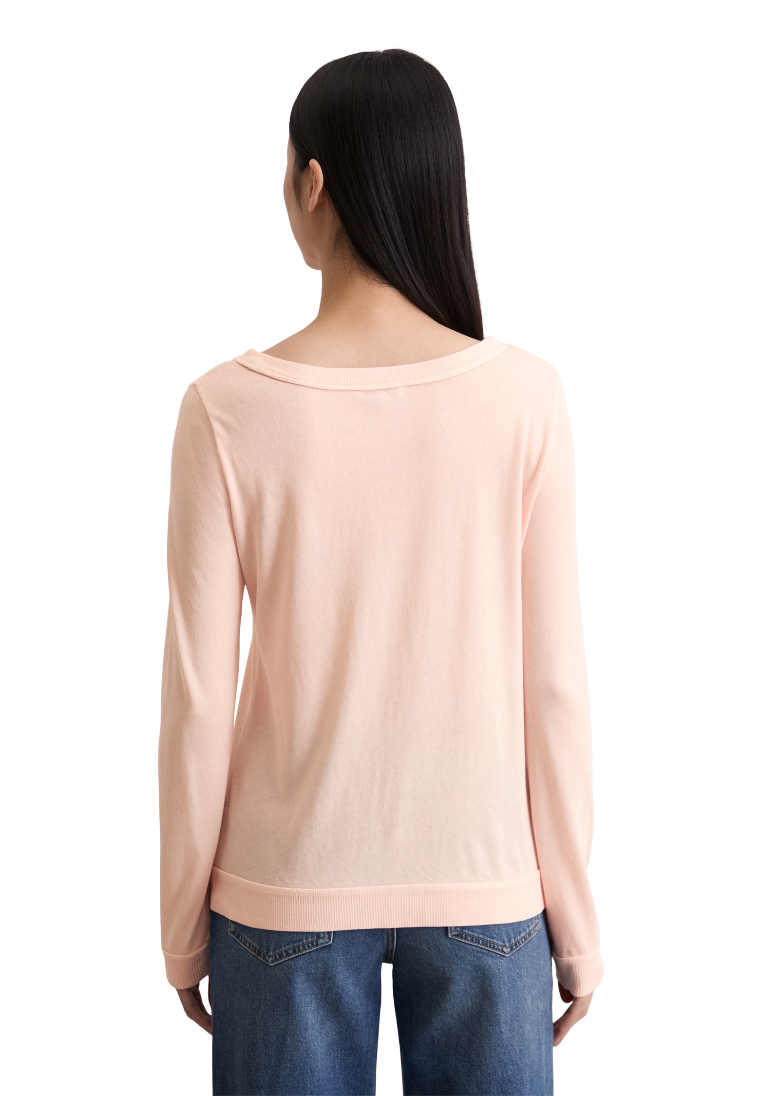 Marc O'Polo Langarmshirt »aus Organic Cotton«