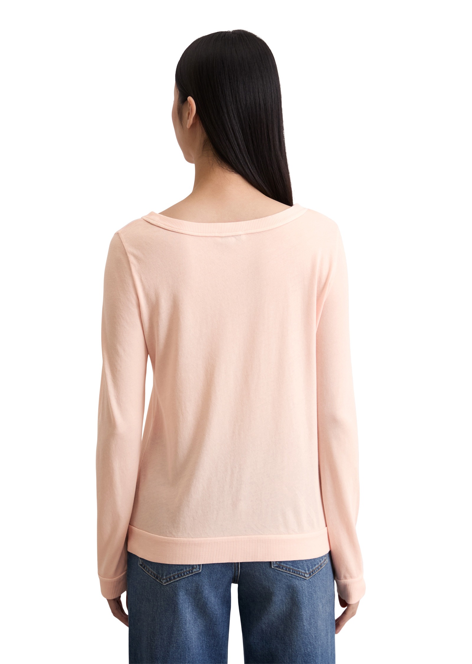 Thumbnail - Marc OPolo Langarmshirt "aus Organic Cotton"