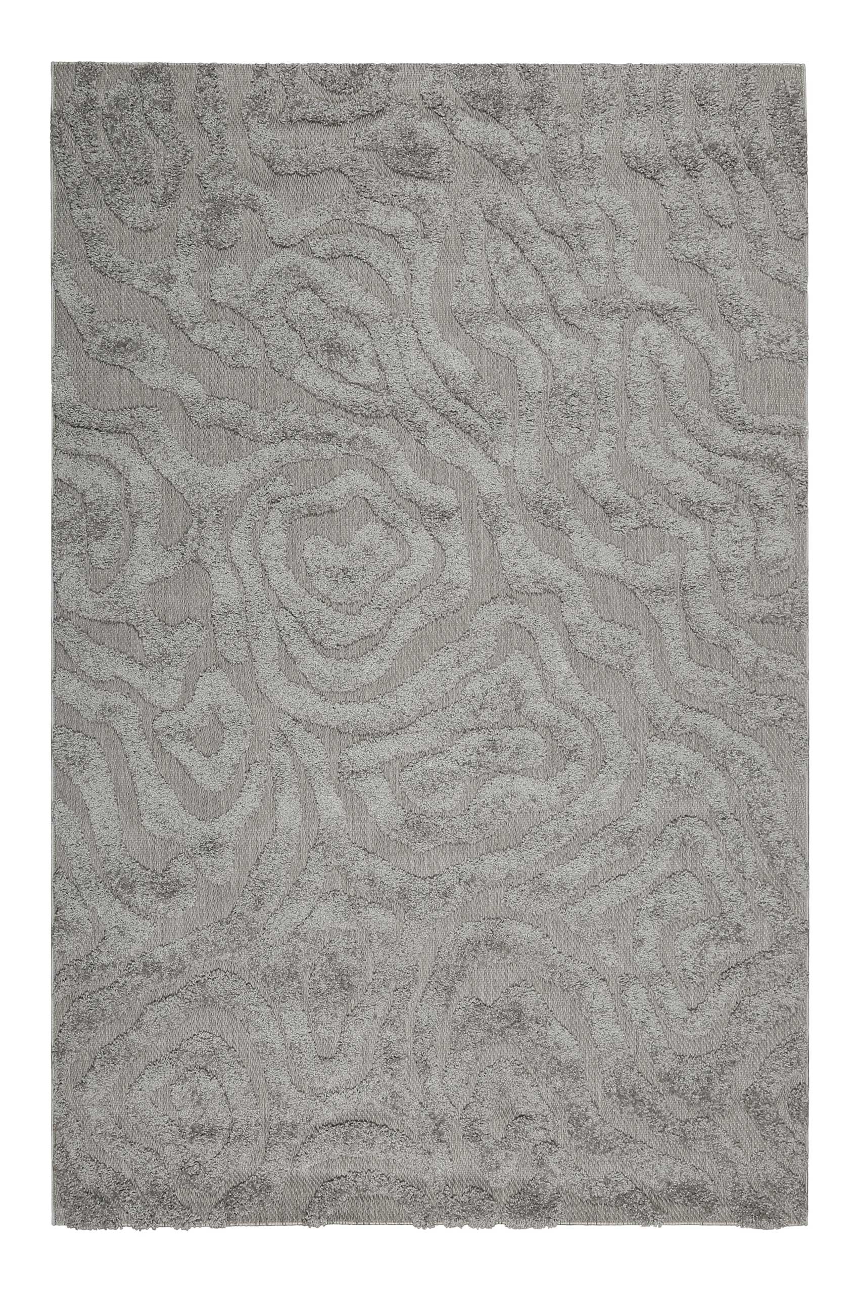 Esprit Outdoorteppich »Soul Jack,  ESP-54230«, rechteckig, 4 mm Höhe, Hoch-Tief-Effekt, florale Struktur, modern, robust, Terrasse, Küche