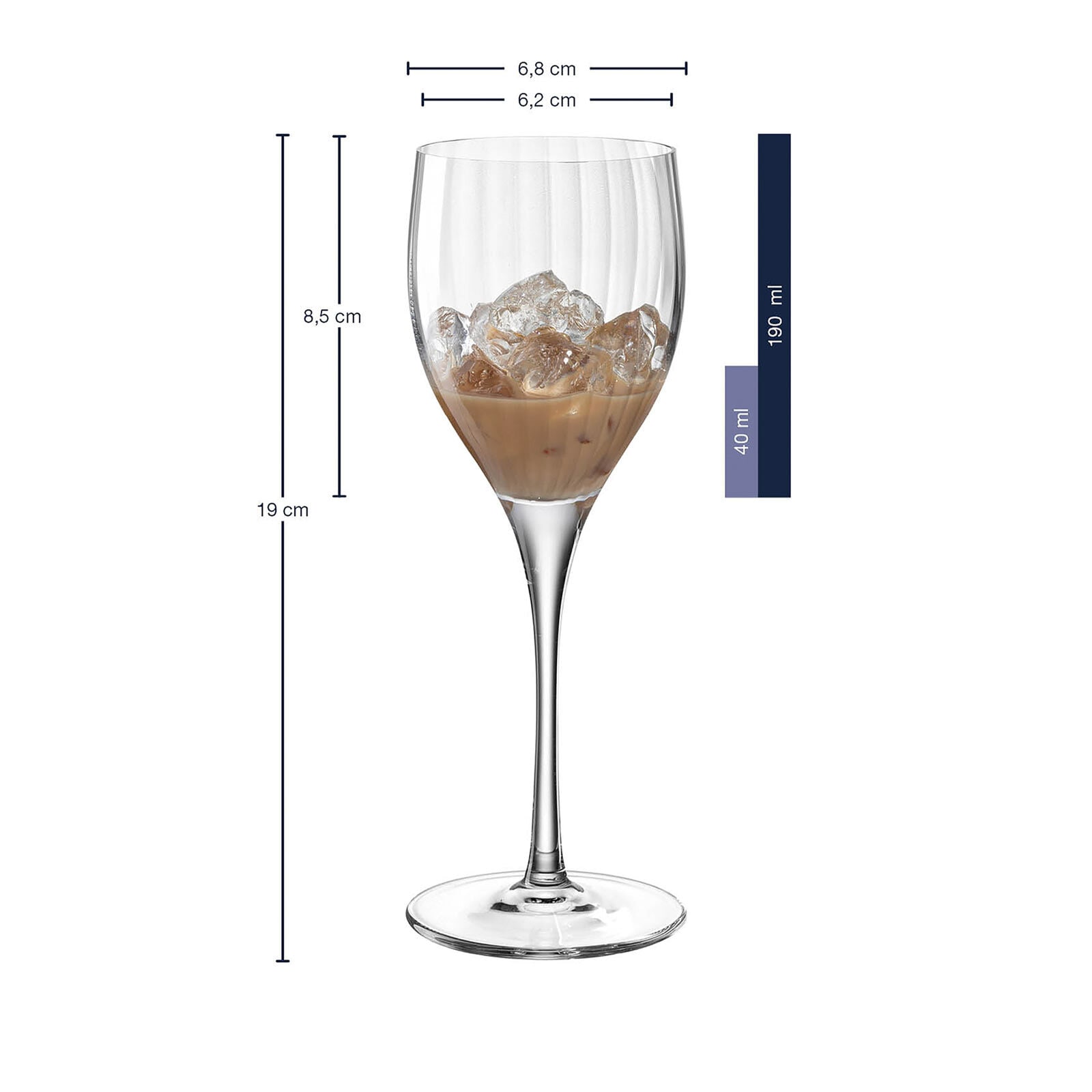 LEONARDO Likörglas »Likörgläser Poesia 190 ml 6er Set transparent«
