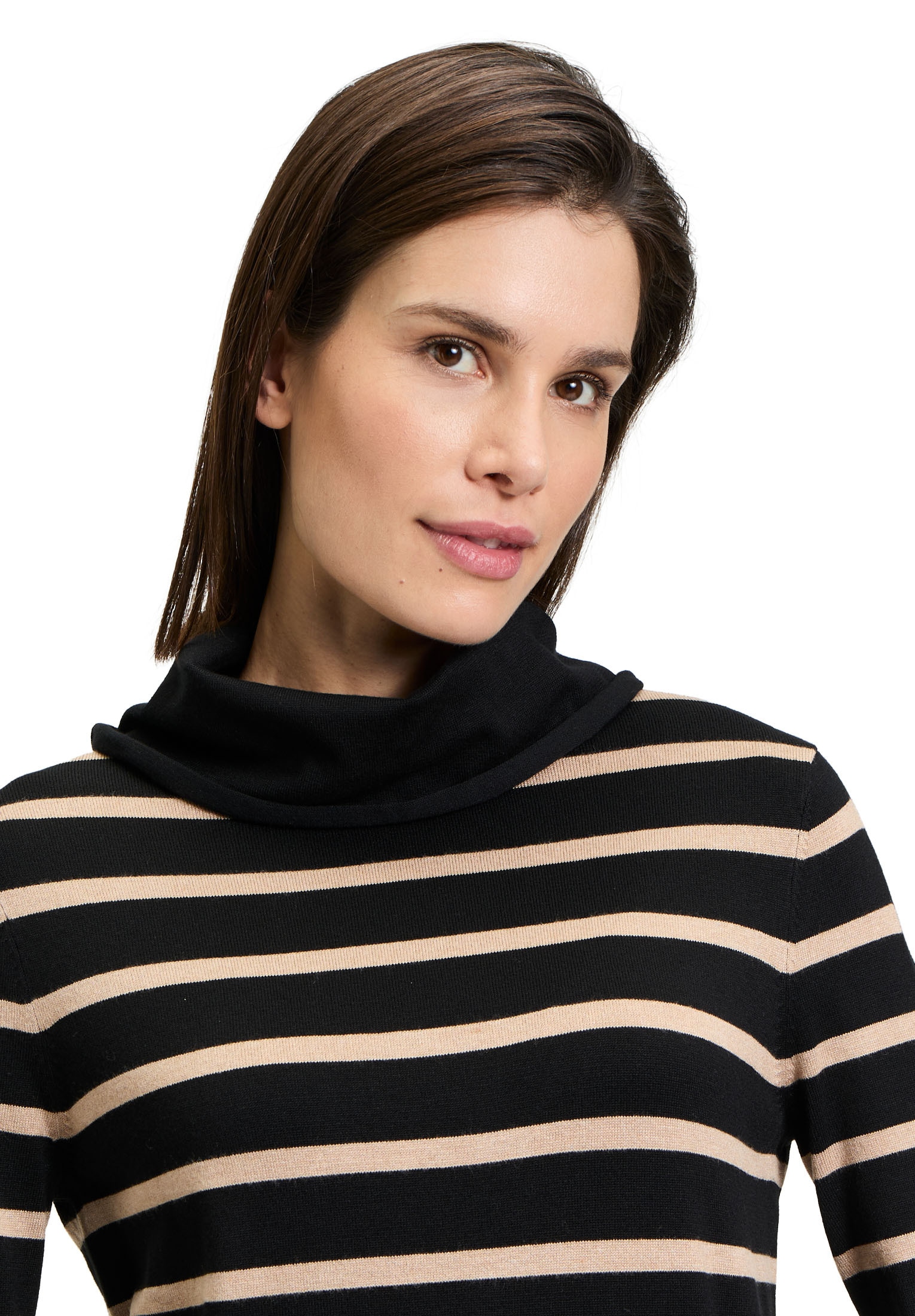 Betty Barclay Strickpullover »Betty Barclay Damen Feinstrickpullover mit Kragen«, (1 tlg.), Knöpfe