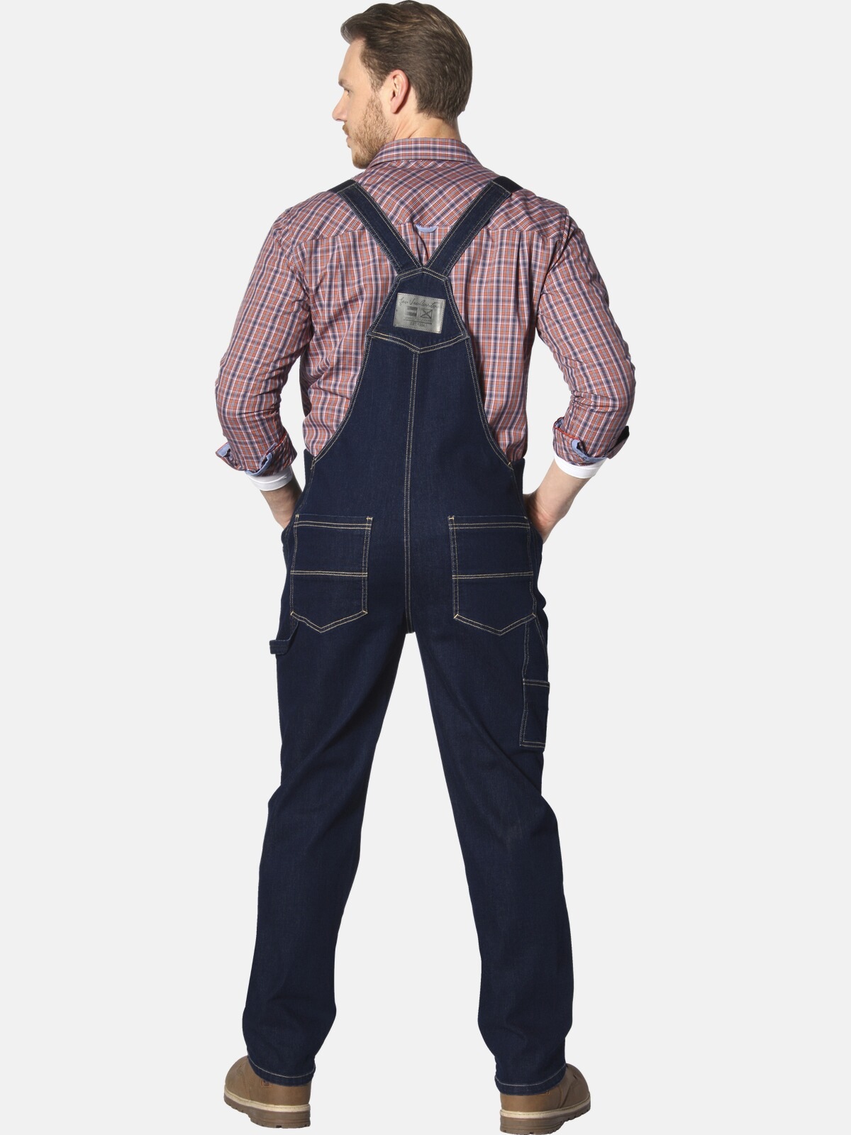 Jan Vanderstorm Kearon Denim Overalls Dark Blue 80 3