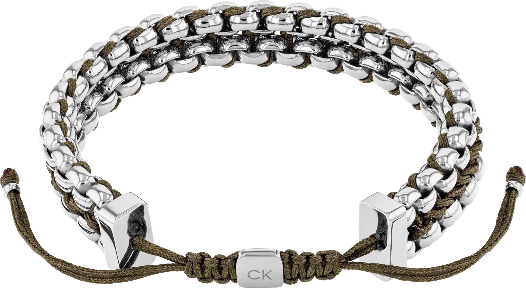 Calvin Klein Armband »Schmuck Edelstahl Armkette CK FUSED, 35100039, 35100040, 35100041«