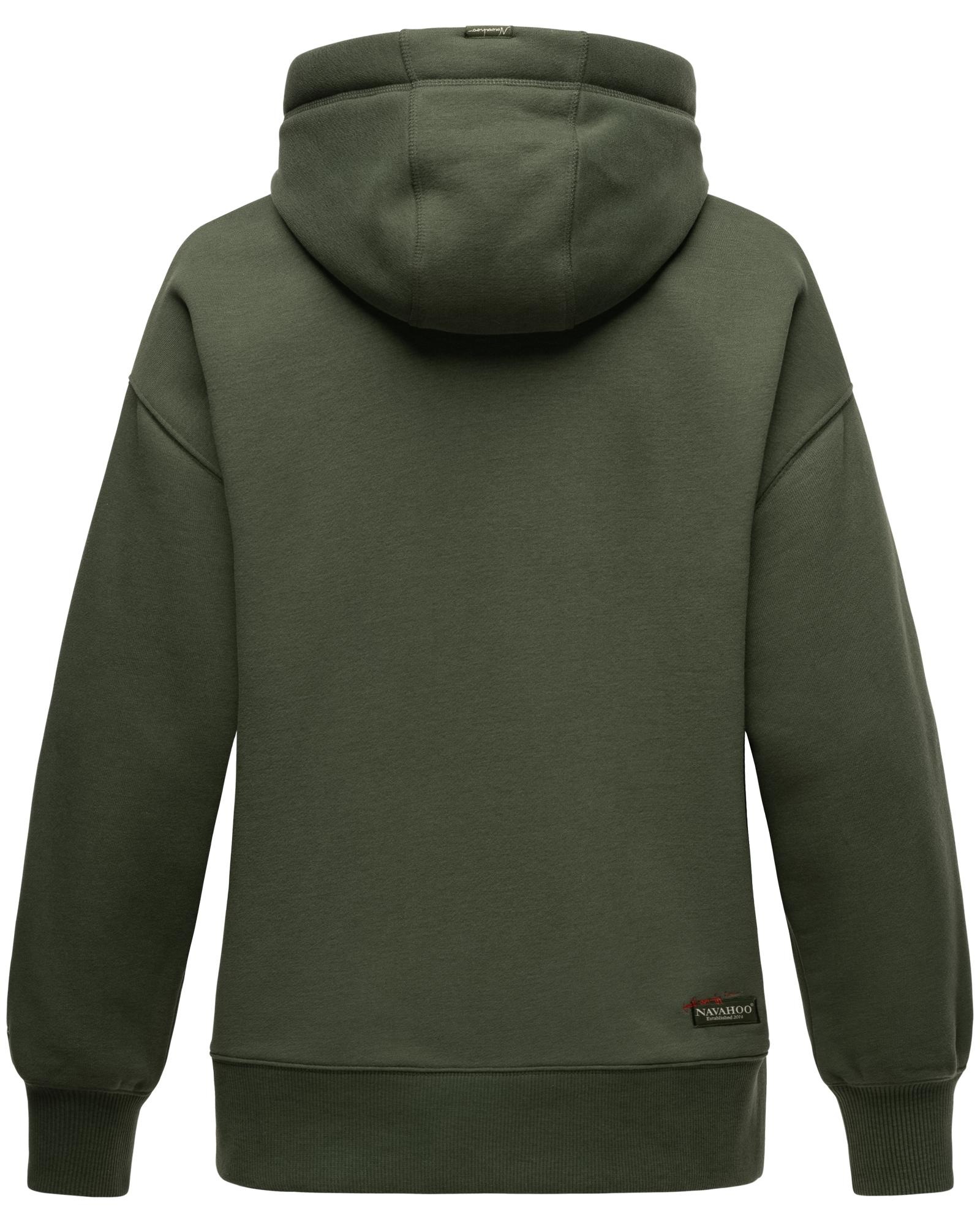 Navahoo Kapuzensweatshirt »Goldfee«, Stylischer Damen Hoodie im Oversize-Look