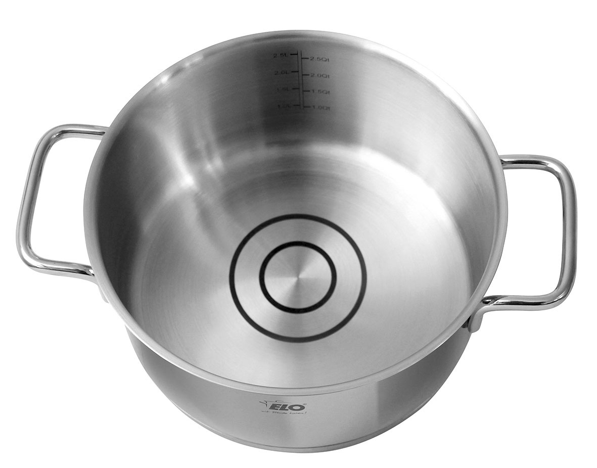 Elo Topf-Set »Citrin 16 teilig«, Edelstahl 18/10, (Set, 16 tlg.), Induktion