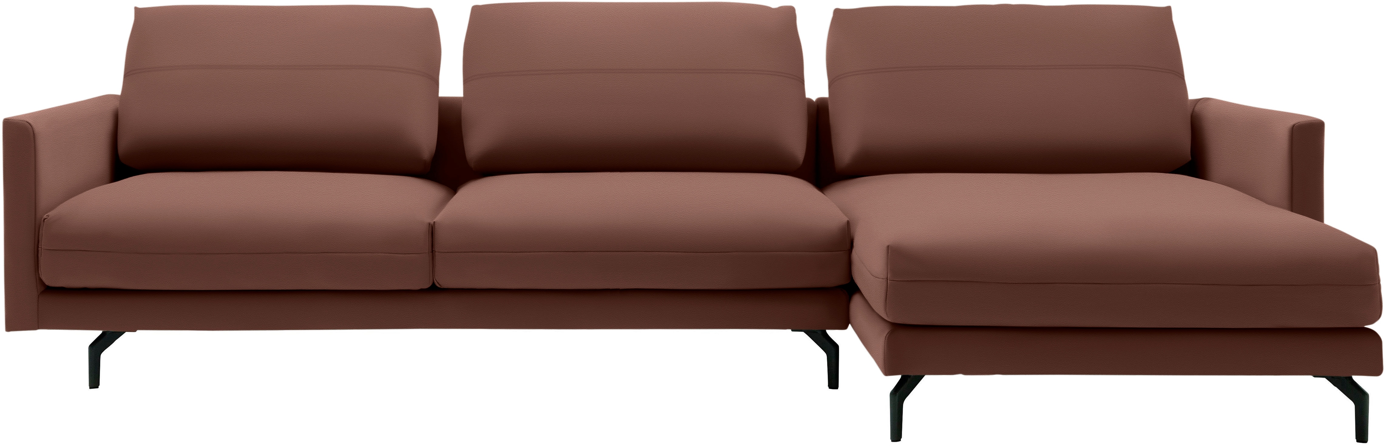 Creation BY ROLF BENZ Ecksofa "CR.414, Designecksofa, Polsterecke, Breite 300cm, L-Form" wahlweise aus feinstem Rindsleder oder hochwertigem Chenille