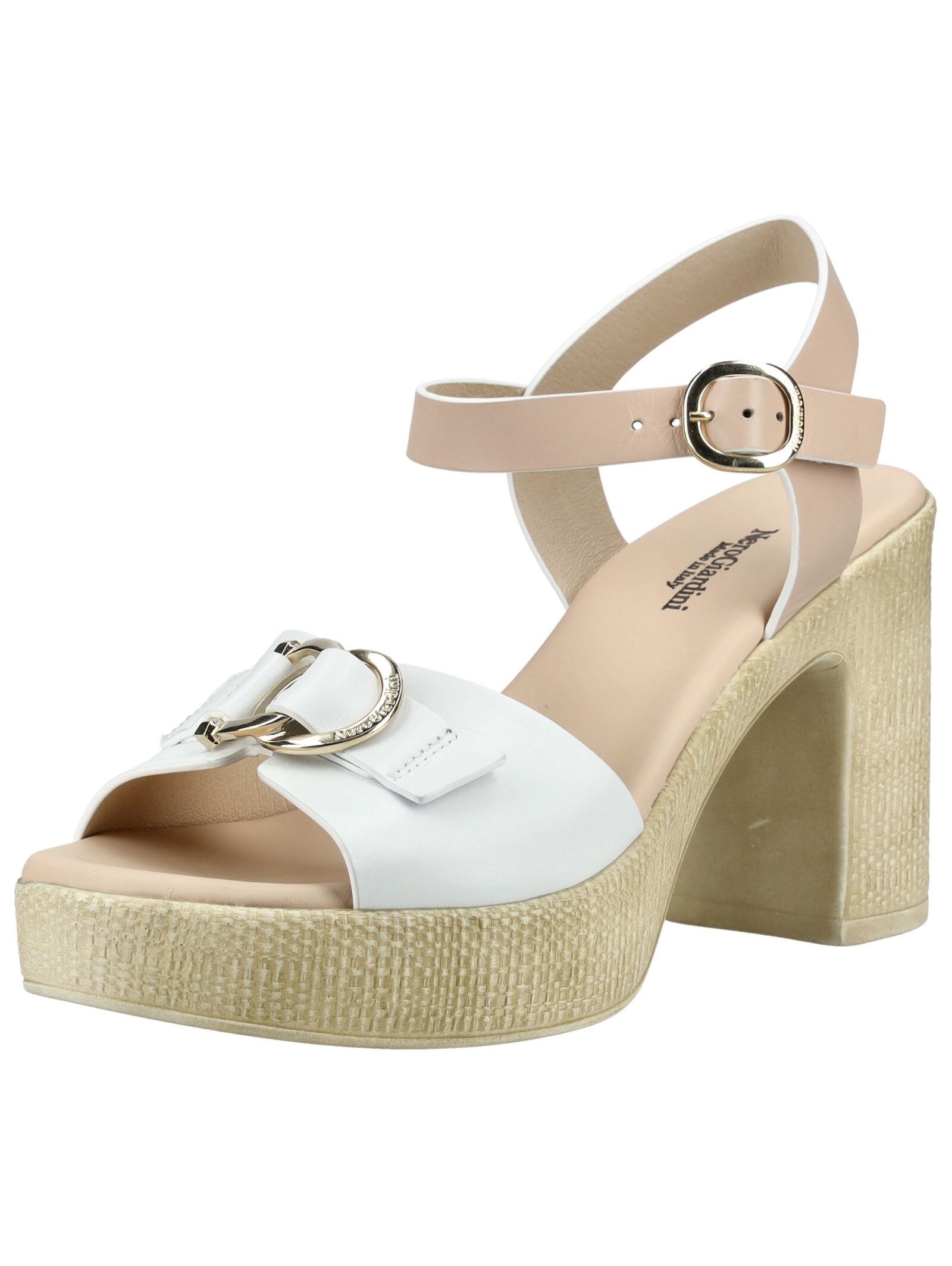 Nero Giardini High-Heel-Sandalette "Nero Giardini Sandalen Leder" günstig online kaufen