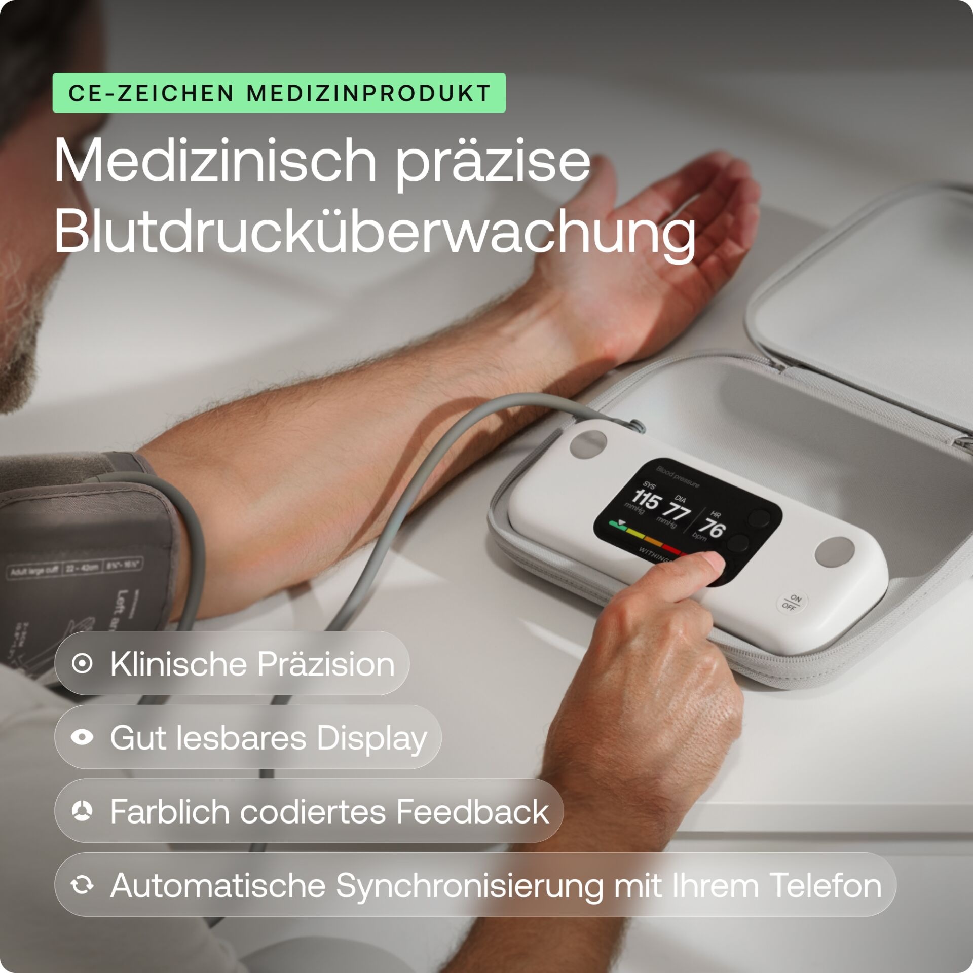 Withings Blutdruckmessgerät »BPM Vision«