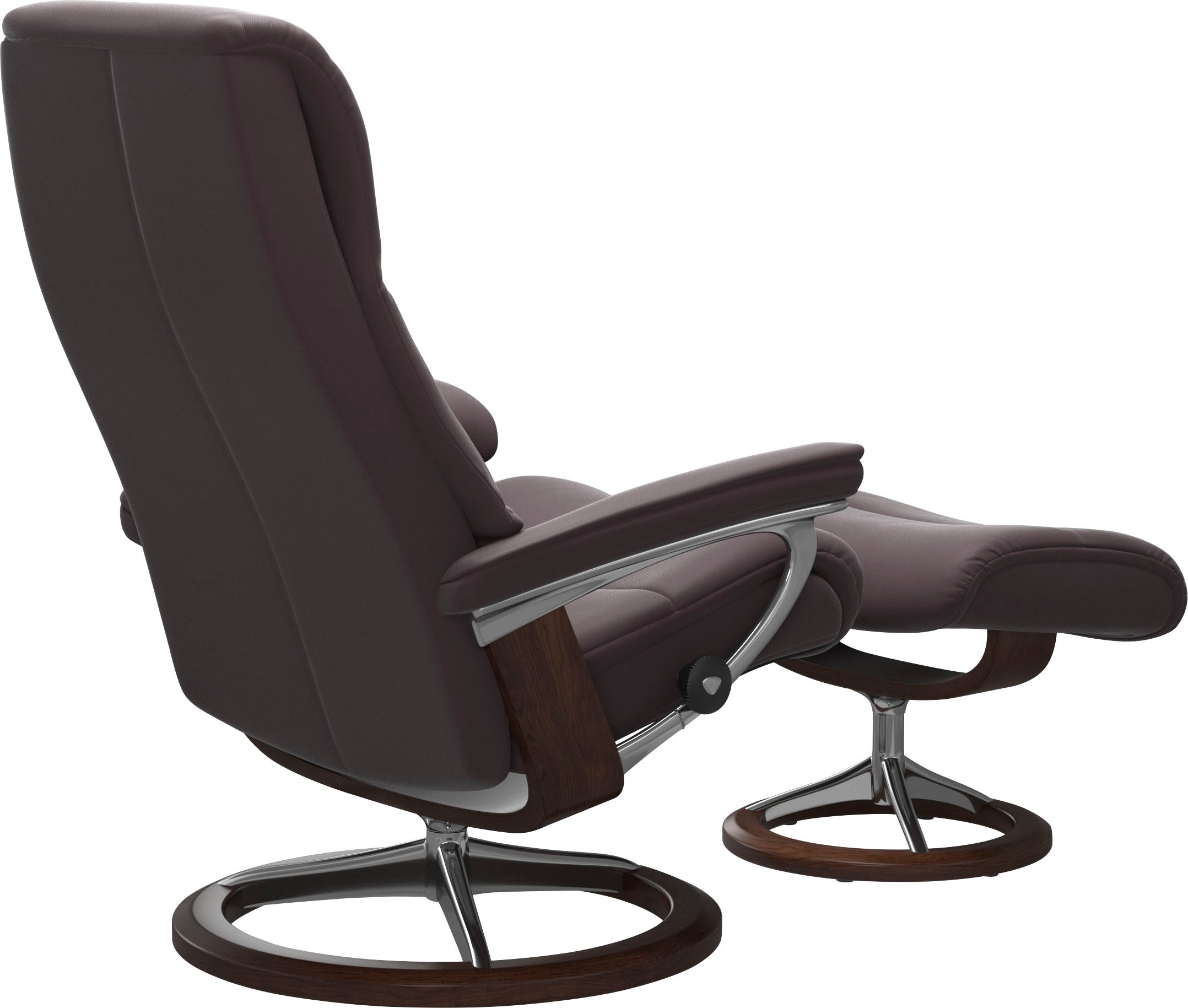 Stressless® Fußhocker »View«, mit Signature Base,Gestell Braun