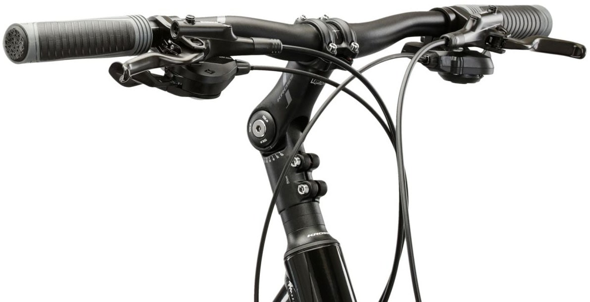Kross Trekkingrad »Trekkingrad Trans 7.0 schwarz 20 Gänge«, 20 Gang, Shimano, CUES U6020 Schaltwerk, Kettenschaltung