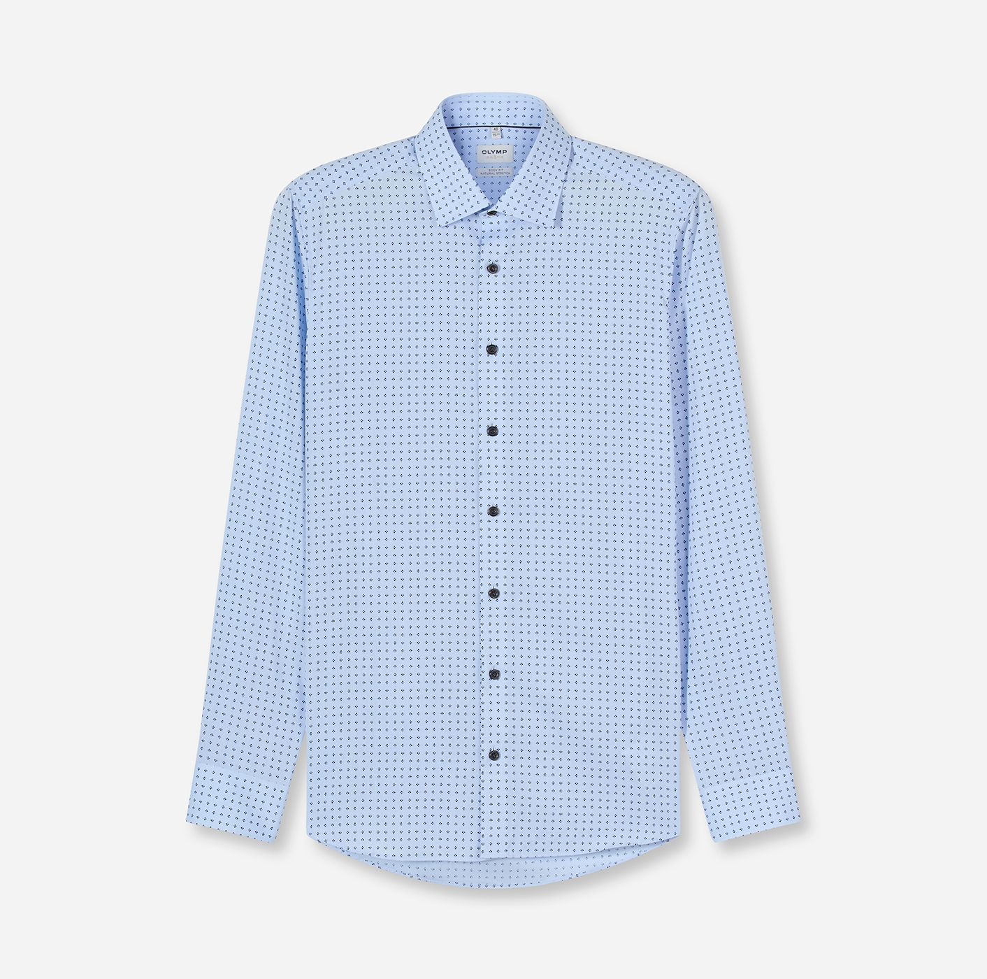 OLYMP Langarmhemd »Level Five« Businesshemd, body fit, New York Kentkragen,