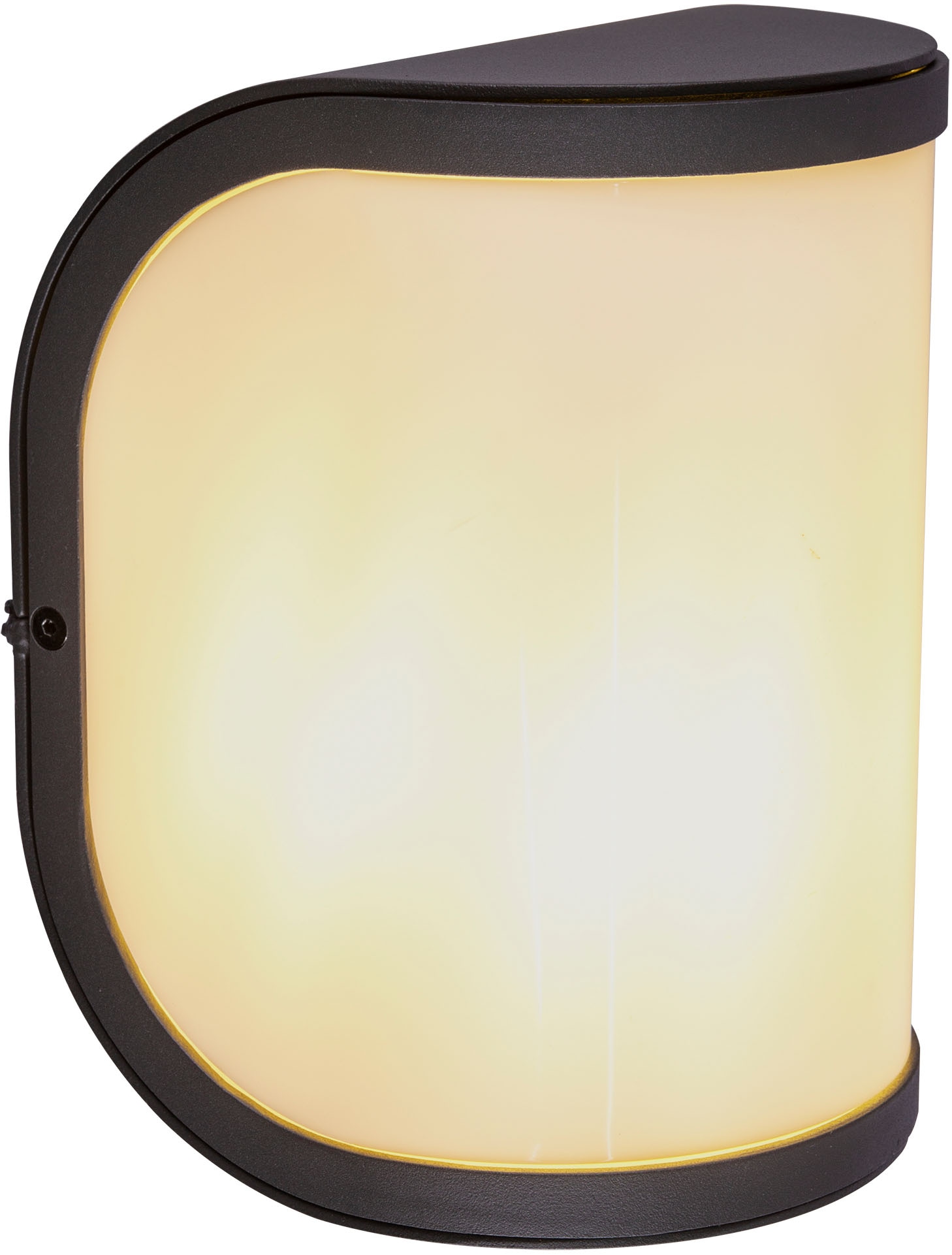 GLOBO LIGHTING Außen-Wandleuchte »SEGGA«, Leuchtmittel E27 | ohne Leuchtmittel, Außen-Wandlampe/grau/anthrazit/IP44