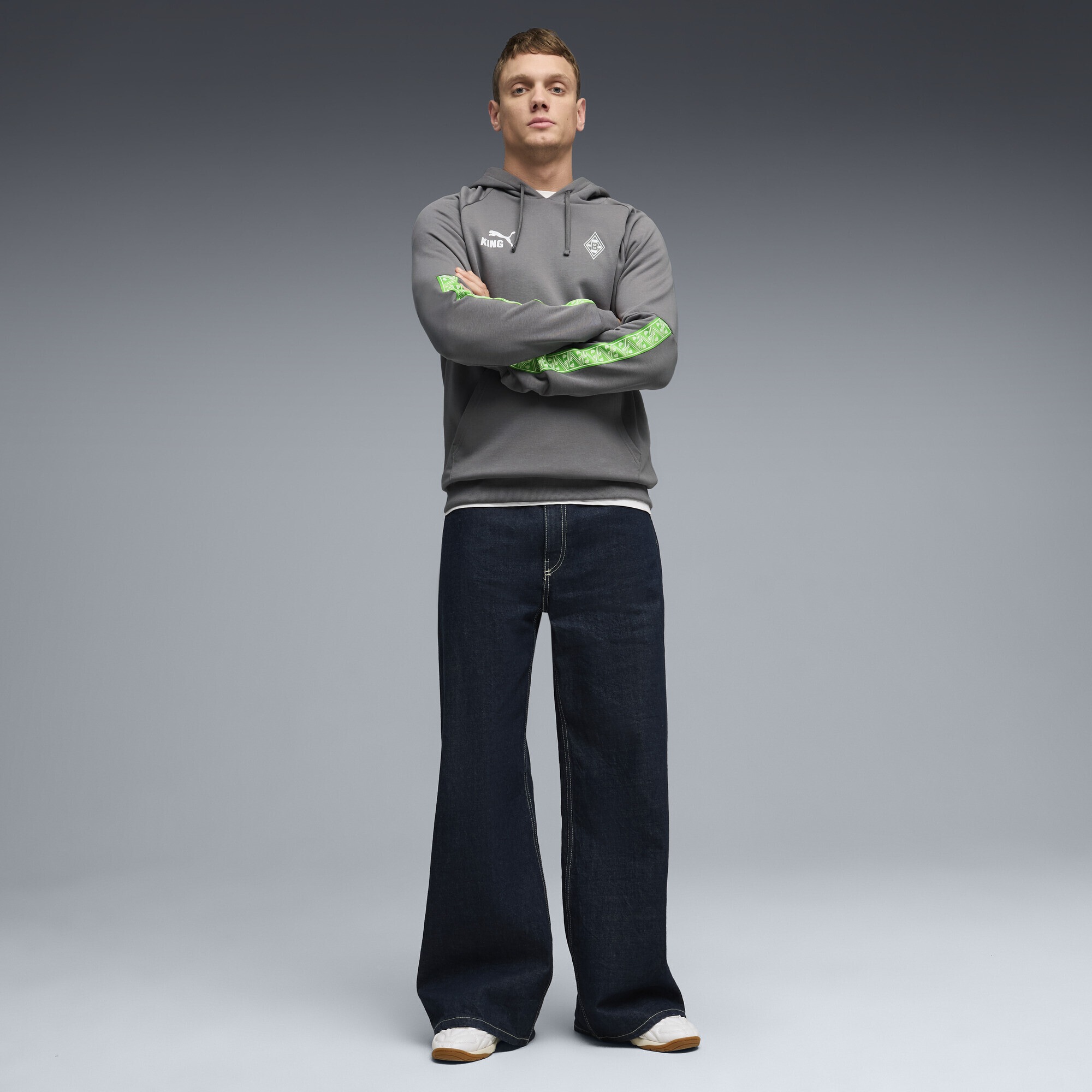 PUMA Hoodie »Borussia Mönchengladbach FtblKING Hoodie Herren«

