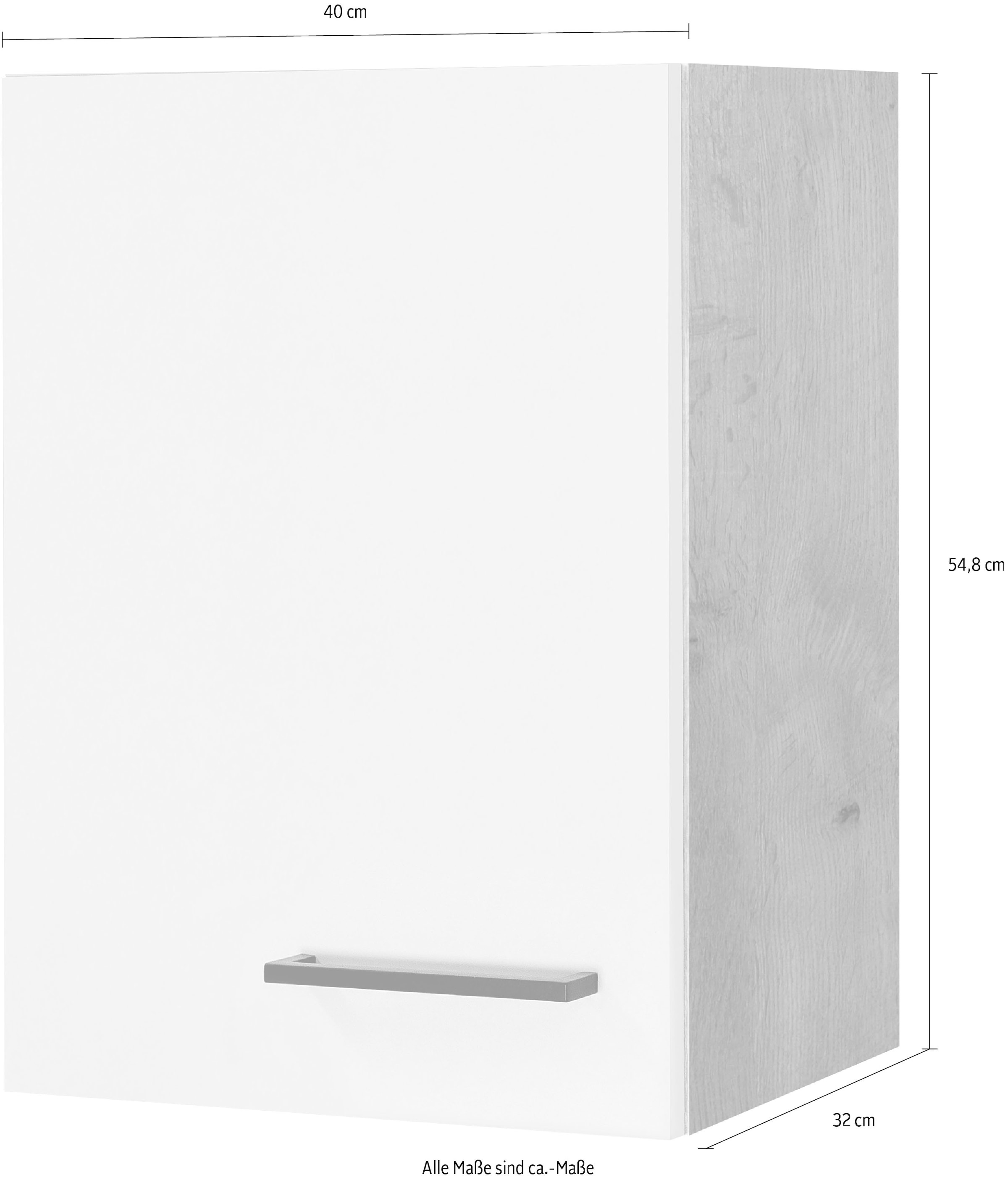 Flex-Well Hängeschrank »Vintea«, (B 54,8 | T) 40 x x cm, bestellen BAUR x mit Metallgriffen H 32 x