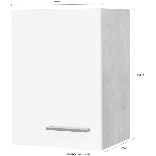 Flex-Well Hängeschrank »Vintea«, (B x H x T) 40 x 54,8 x 32 cm, mit  Metallgriffen bestellen | BAUR