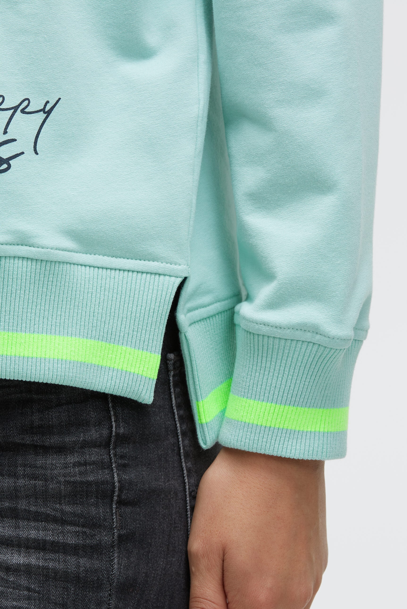 SOCCX Sweater , mit Seitenschlitze
